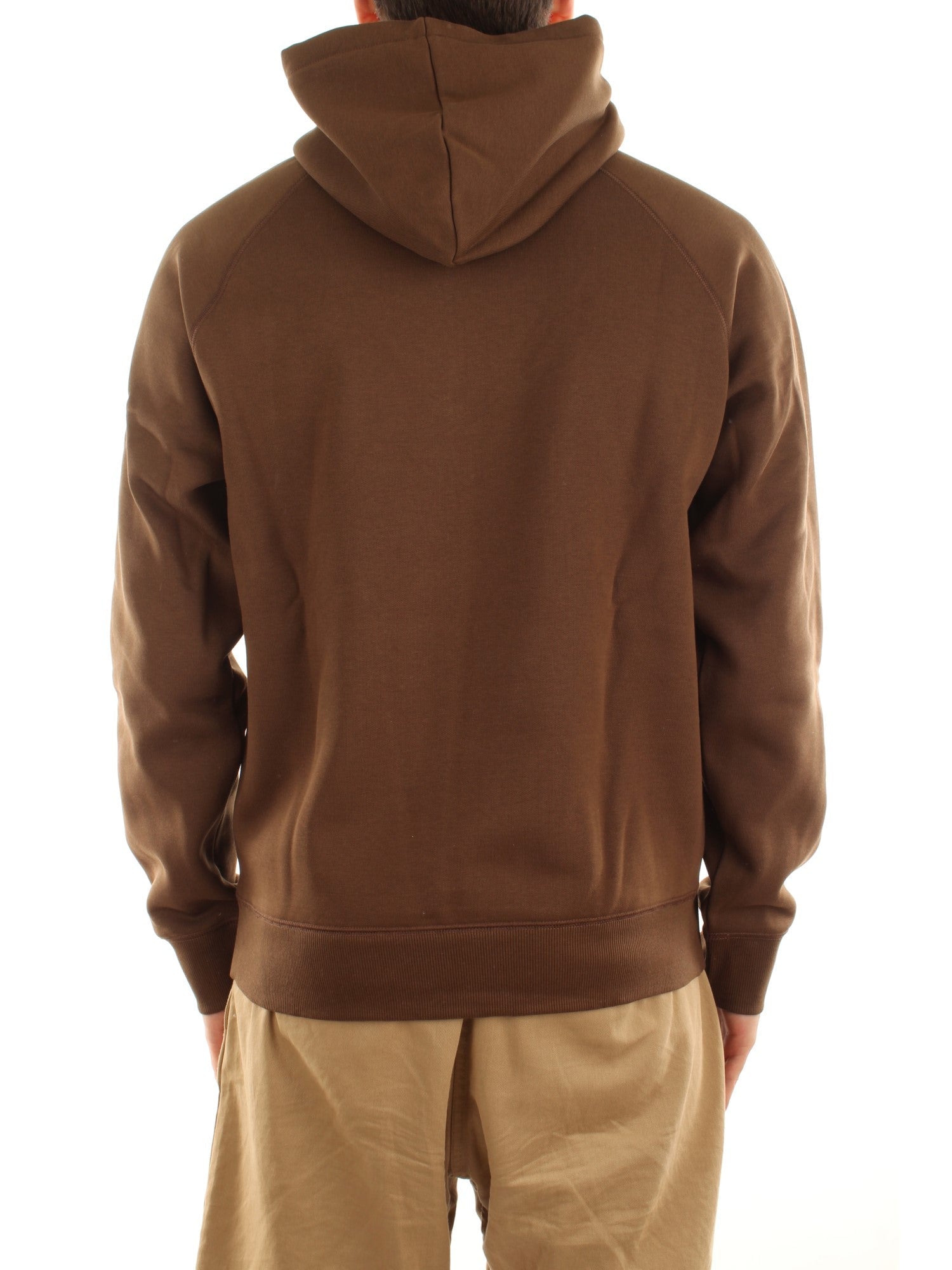 Carhartt Wip Hooded Chase Sweatshirt Marrone