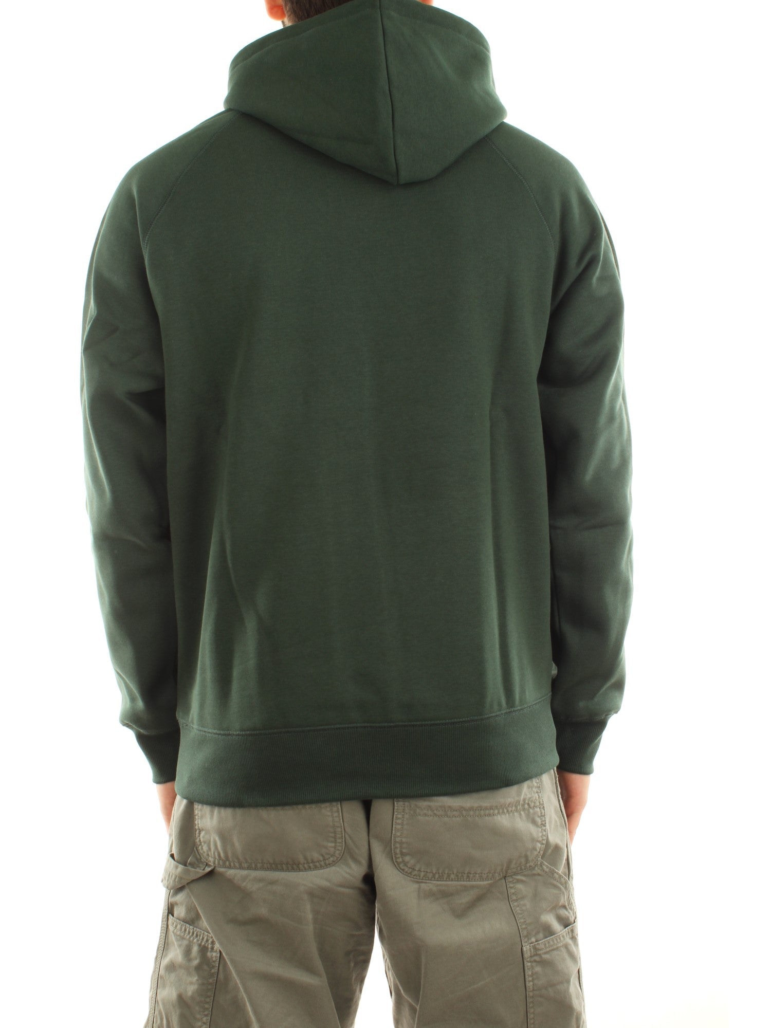 Carhartt Wip Hooded Chase Sweatshirt Verde