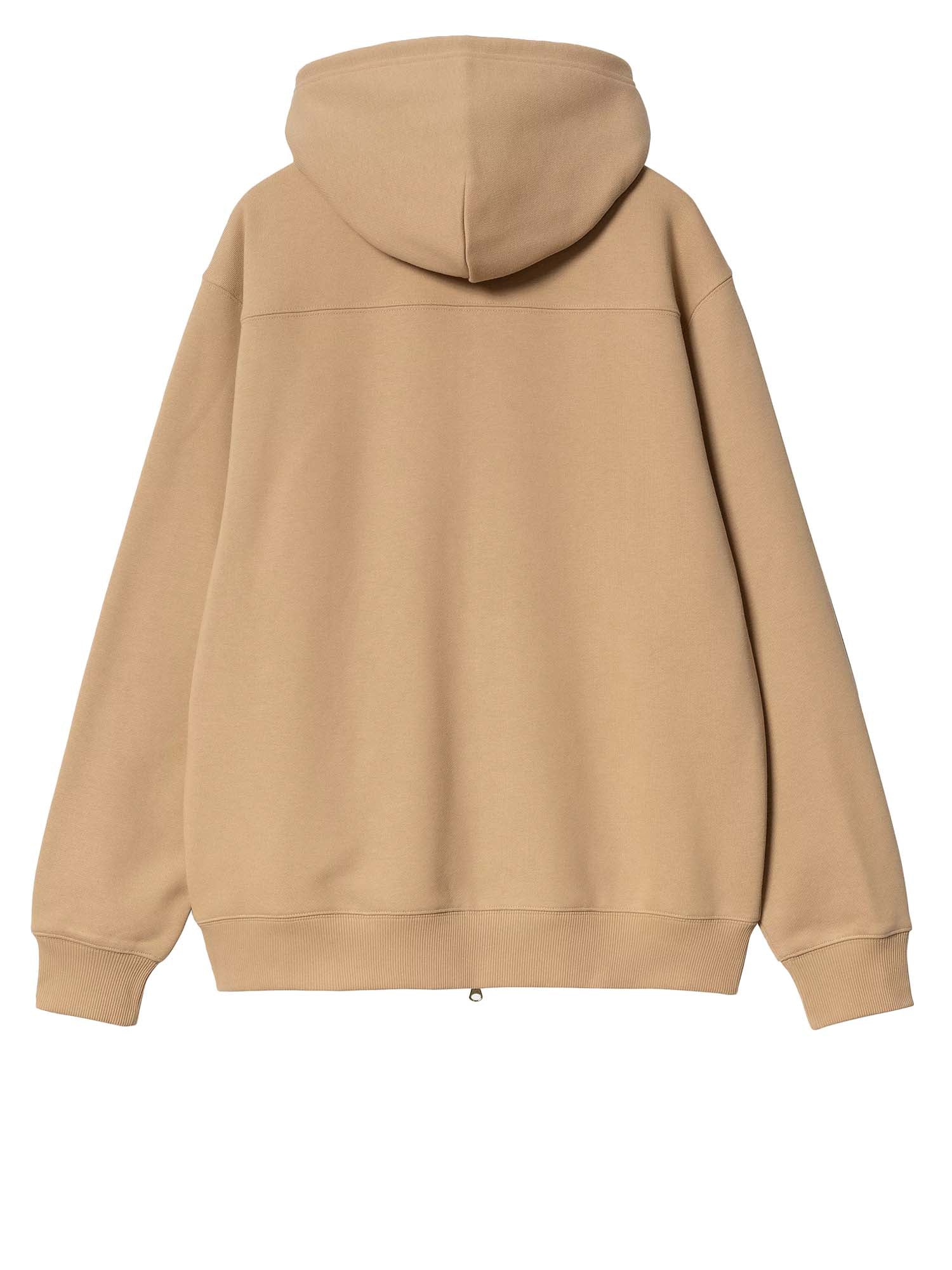 Carhartt Wip Hooded Eldon Sweat Jacket Beige