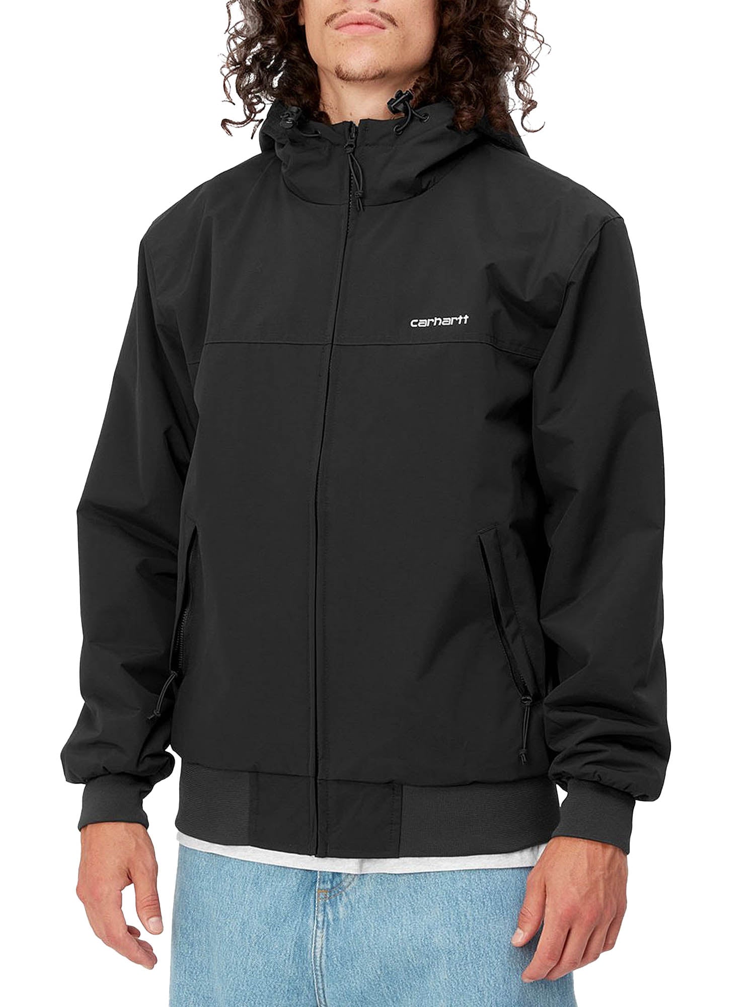 Carhartt Wip Hooded Sail Jacket Nero