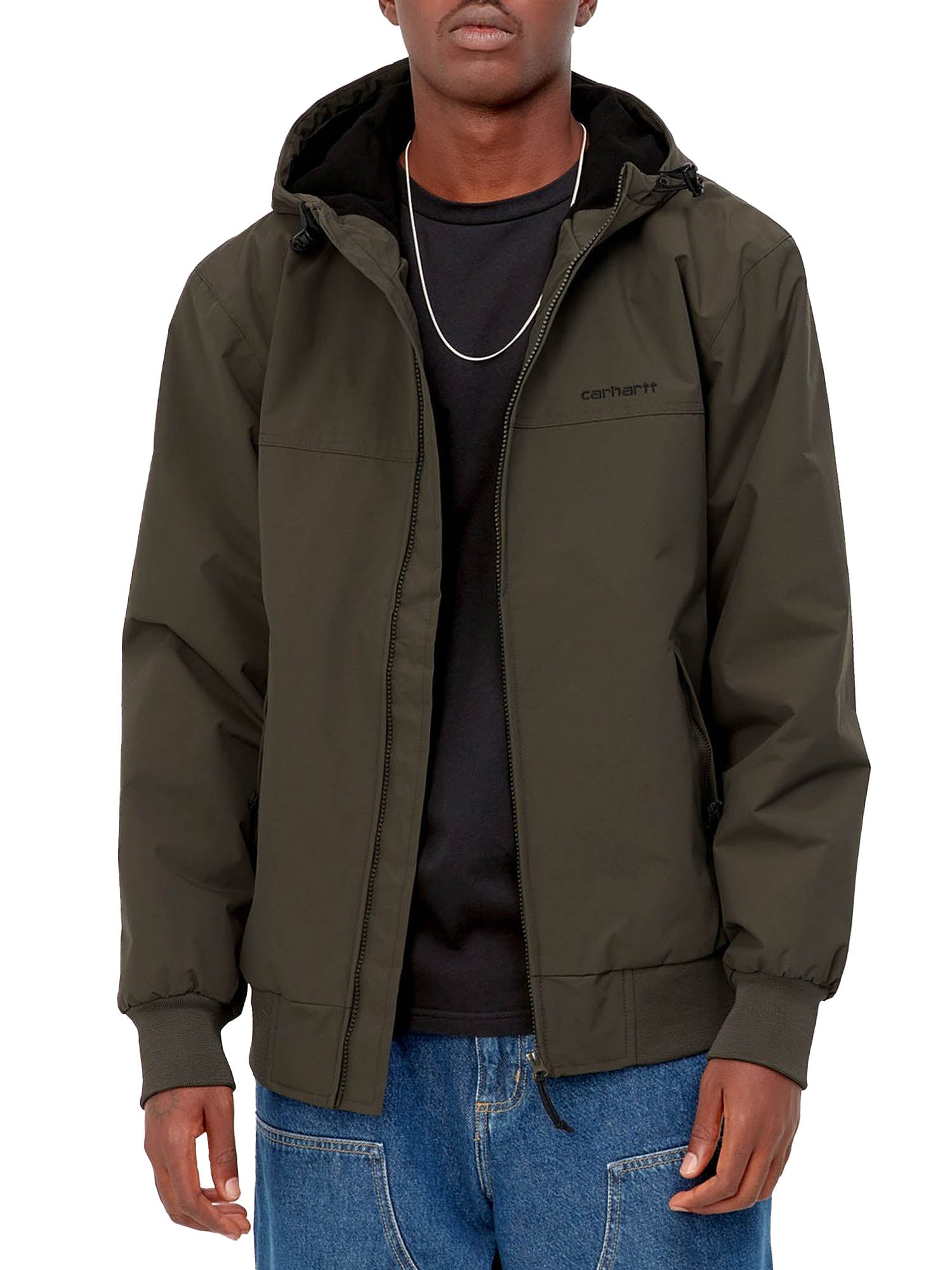 Carhartt Wip Hooded Sail Jacket Verde