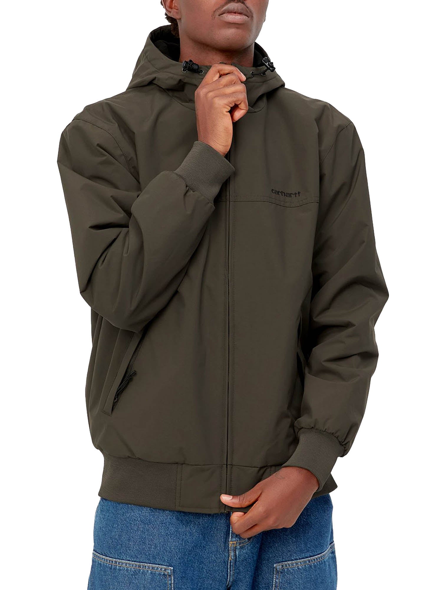 Carhartt Wip Hooded Sail Jacket Verde