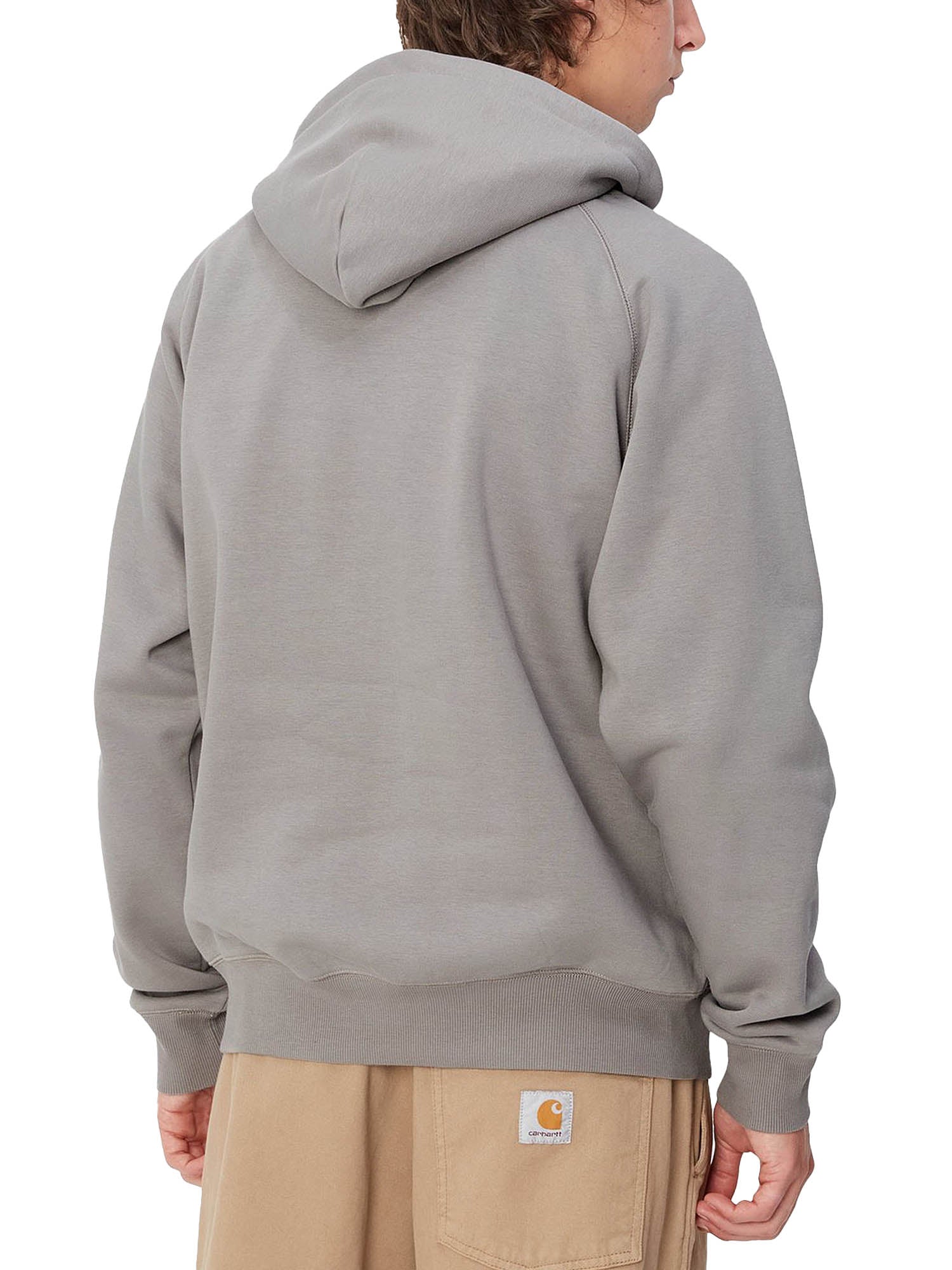 Carhartt Wip Hooded Yute Sweat Grigio