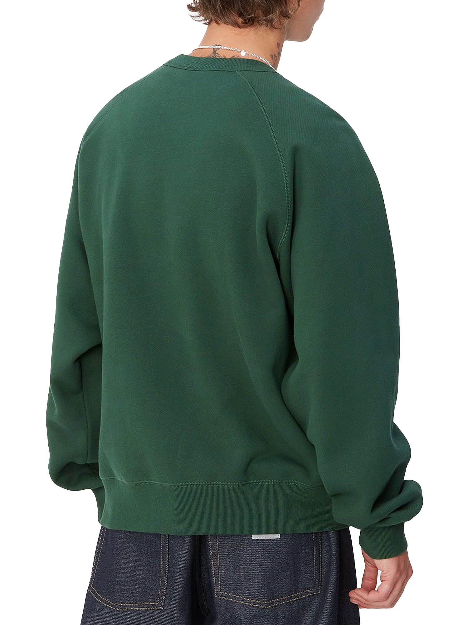 Carhartt Wip Lazy Duck Academy Sweat Verde