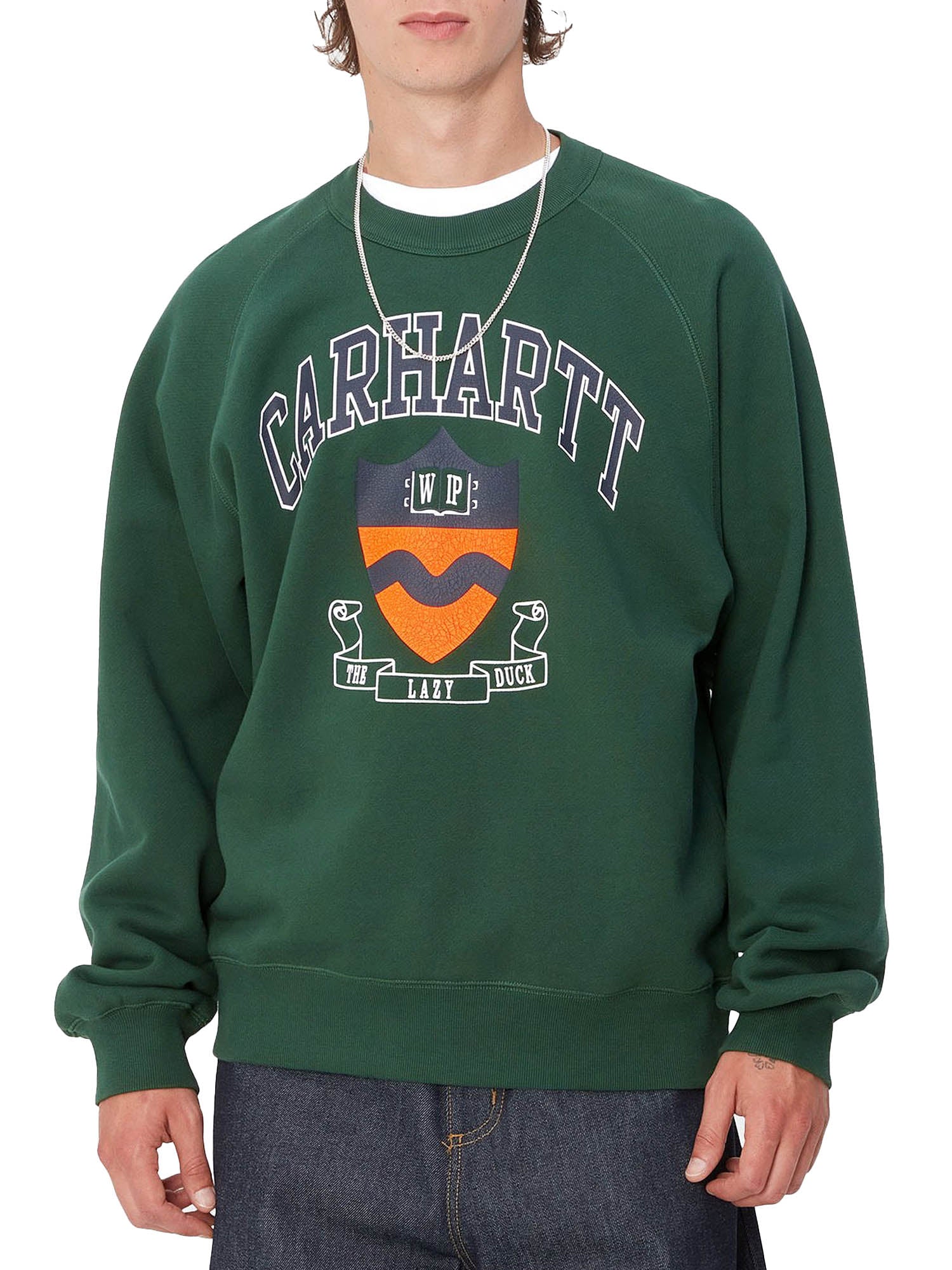 Carhartt Wip Lazy Duck Academy Sweat Verde