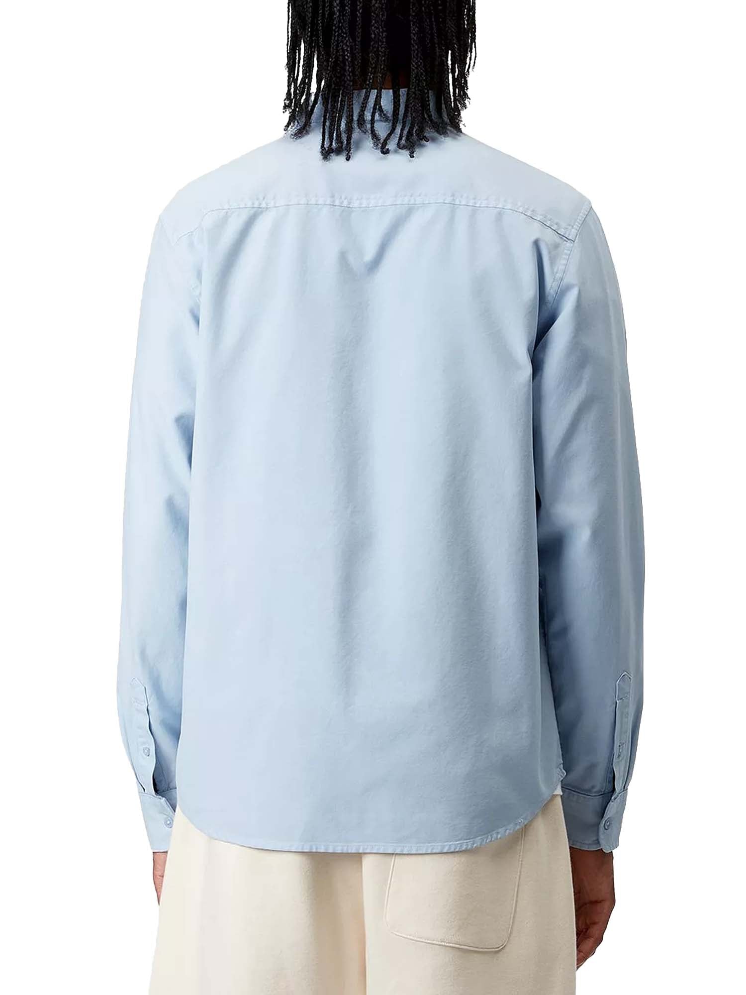 Carhartt Wip L/S Bolton Shirt Azzurro