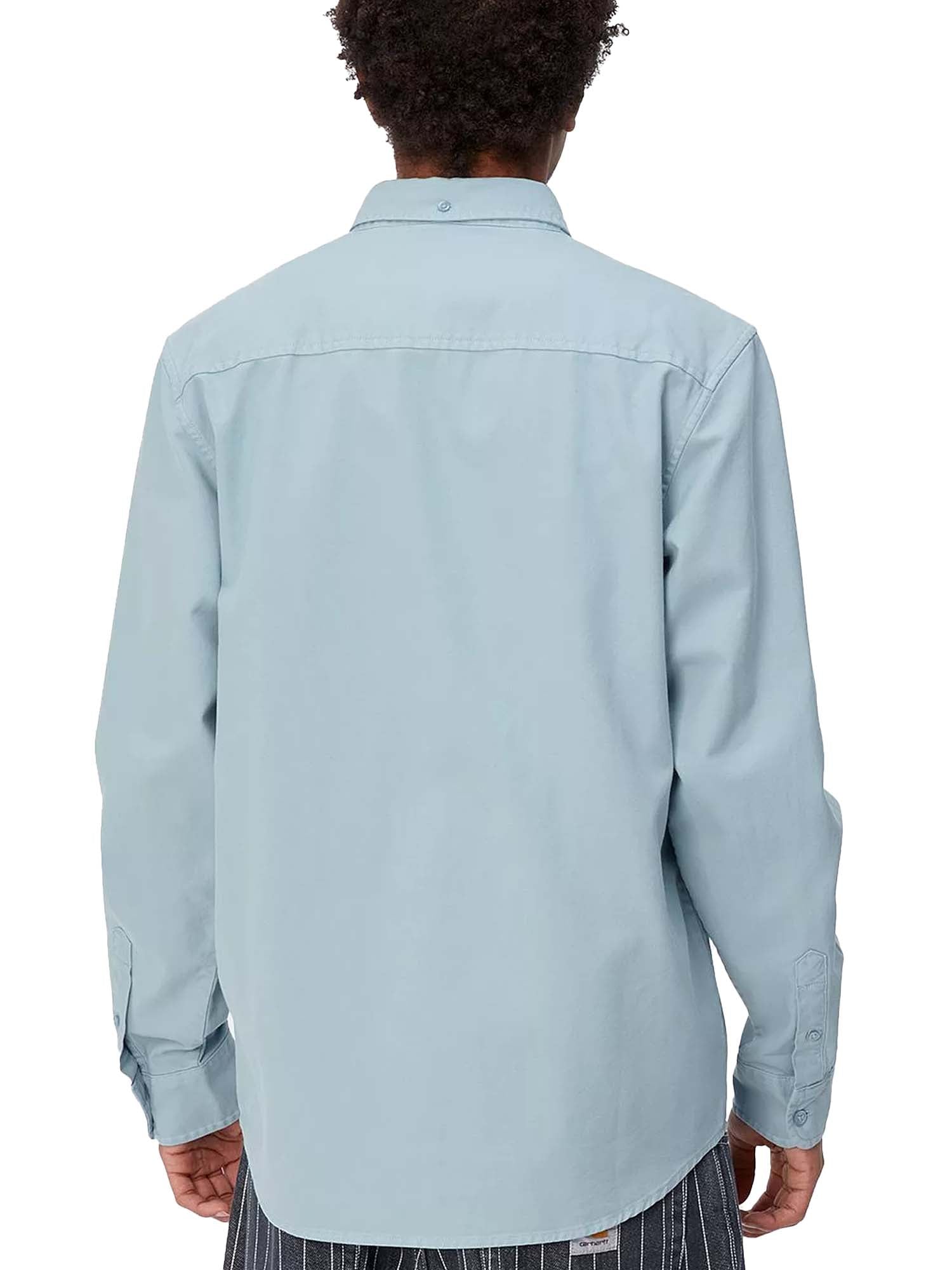 Carhartt Wip L/S Bolton Shirt Blu