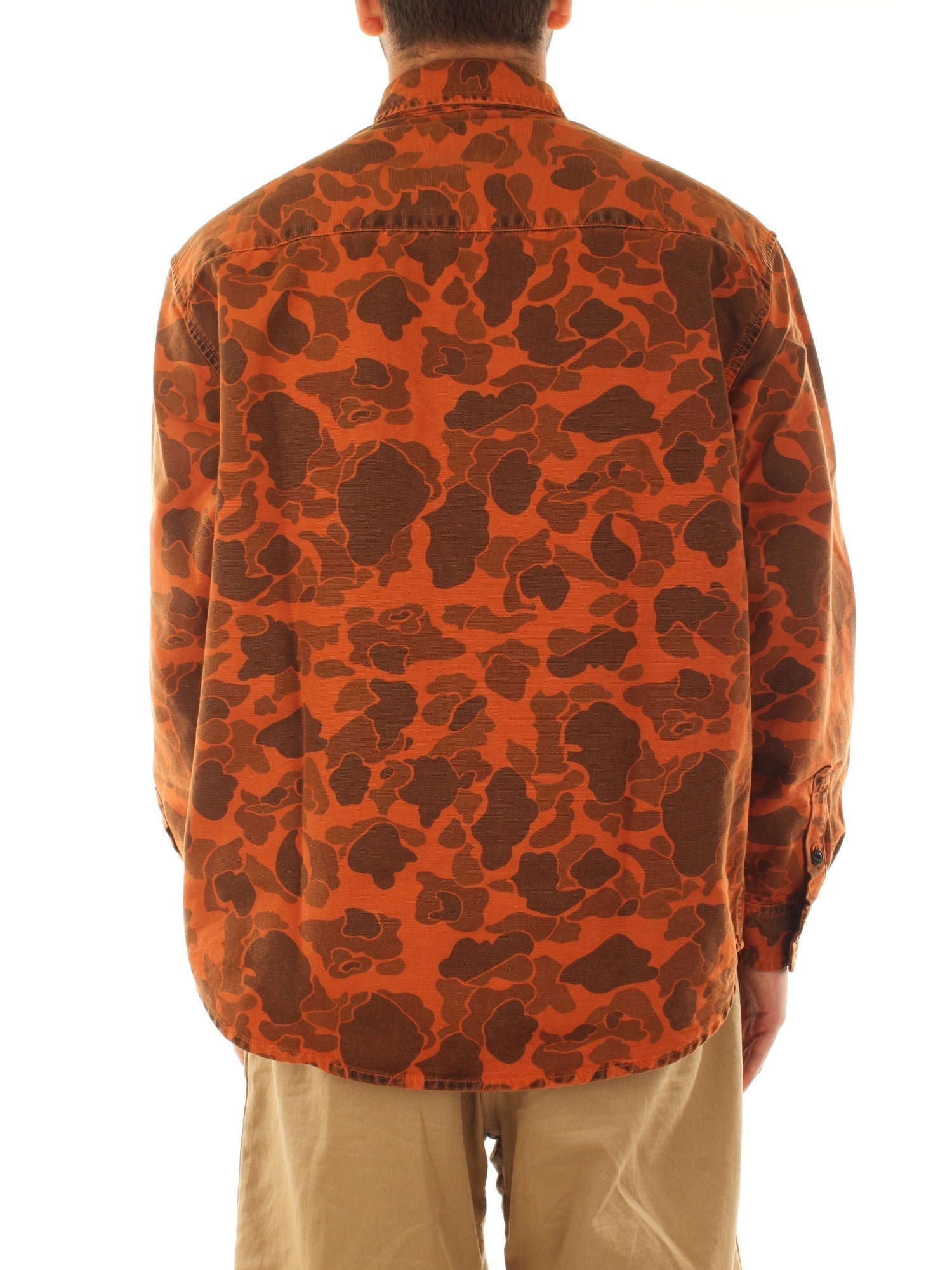 Carhartt Wip L/S Duck Shirt Arancione