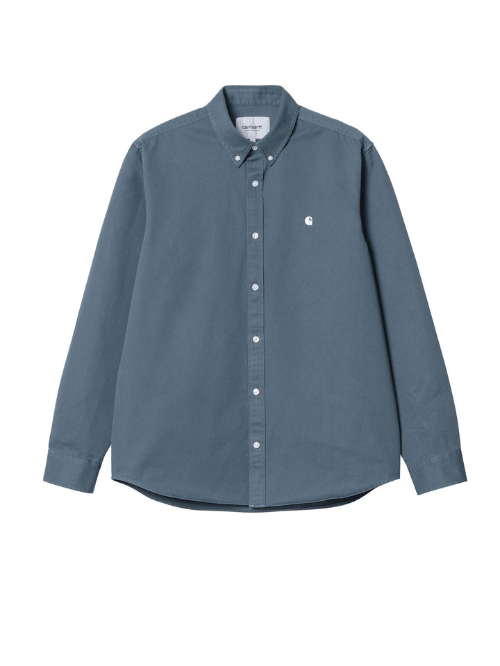 Carhartt Wip L/S Madison Shirt Blu