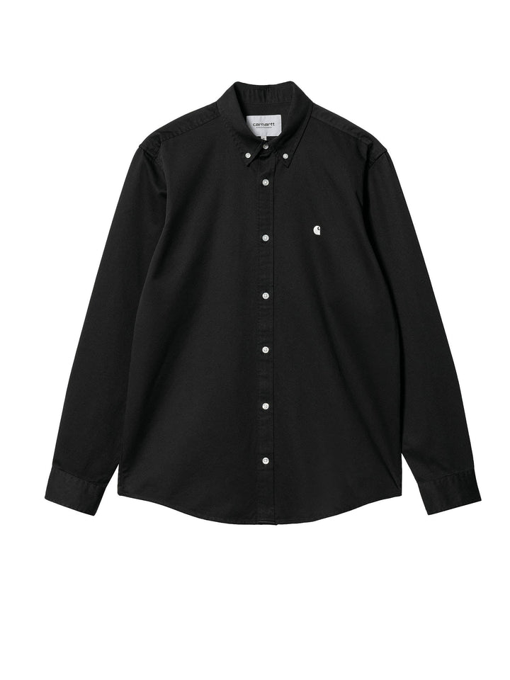 Carhartt Wip L/S Madison Shirt Nero