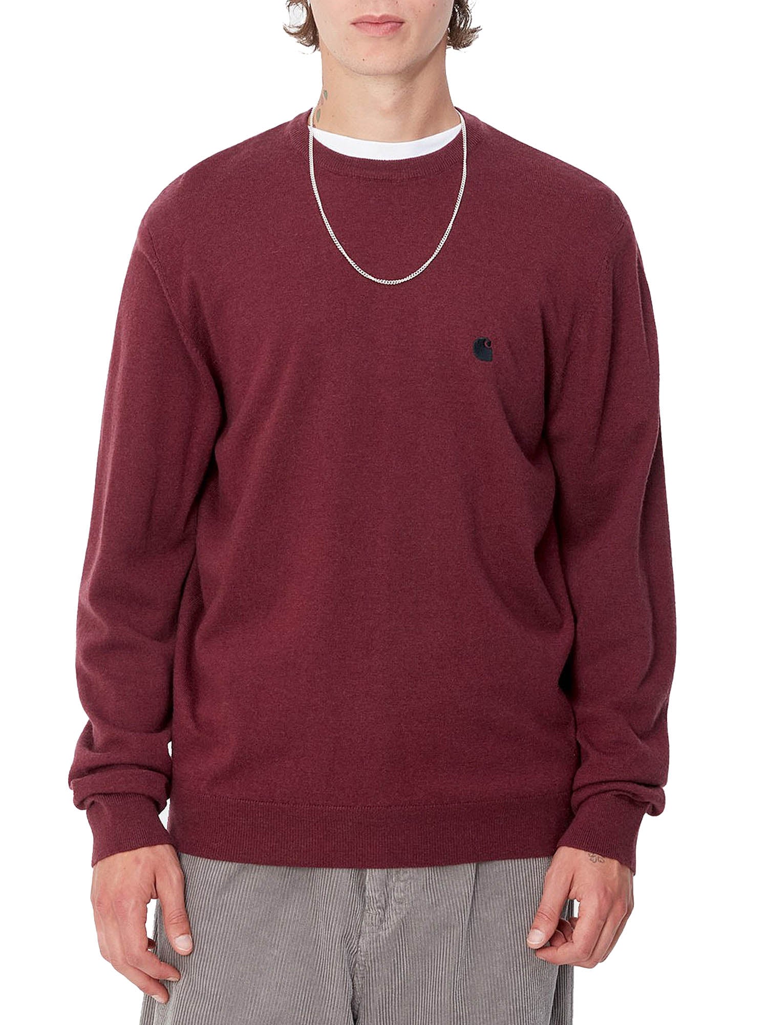 Carhartt Wip Madison Sweater Rosso