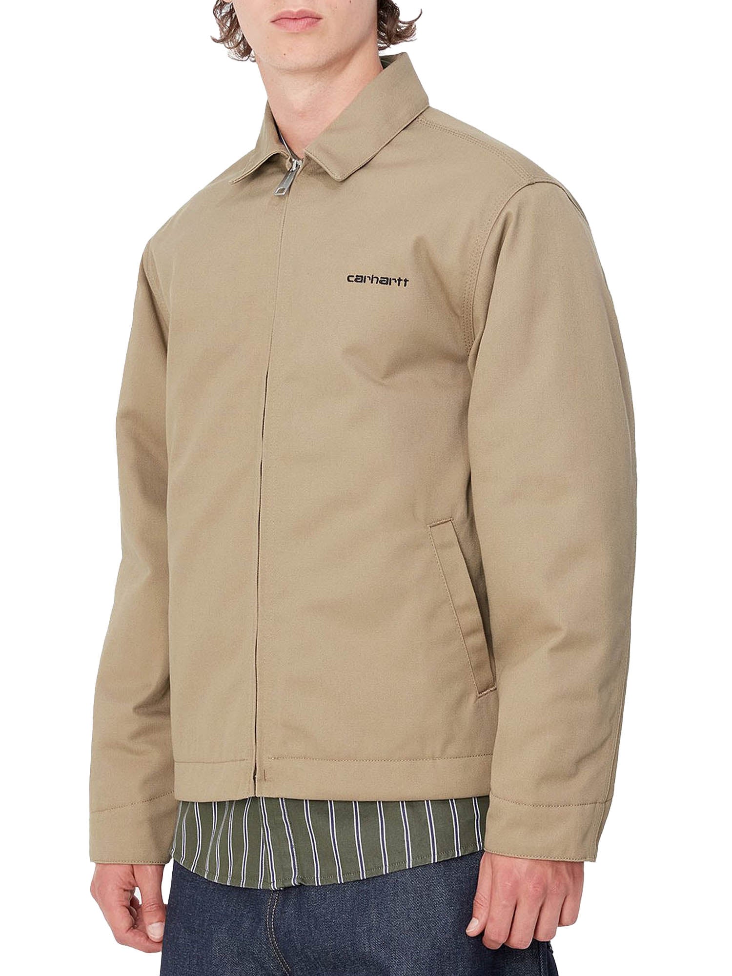 Carhartt Wip Module Script Jacket Beige