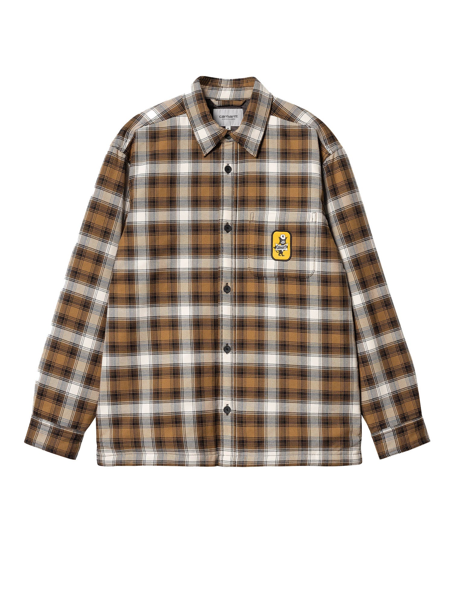 Carhartt Wip Monahan Shirt Jac Marrone