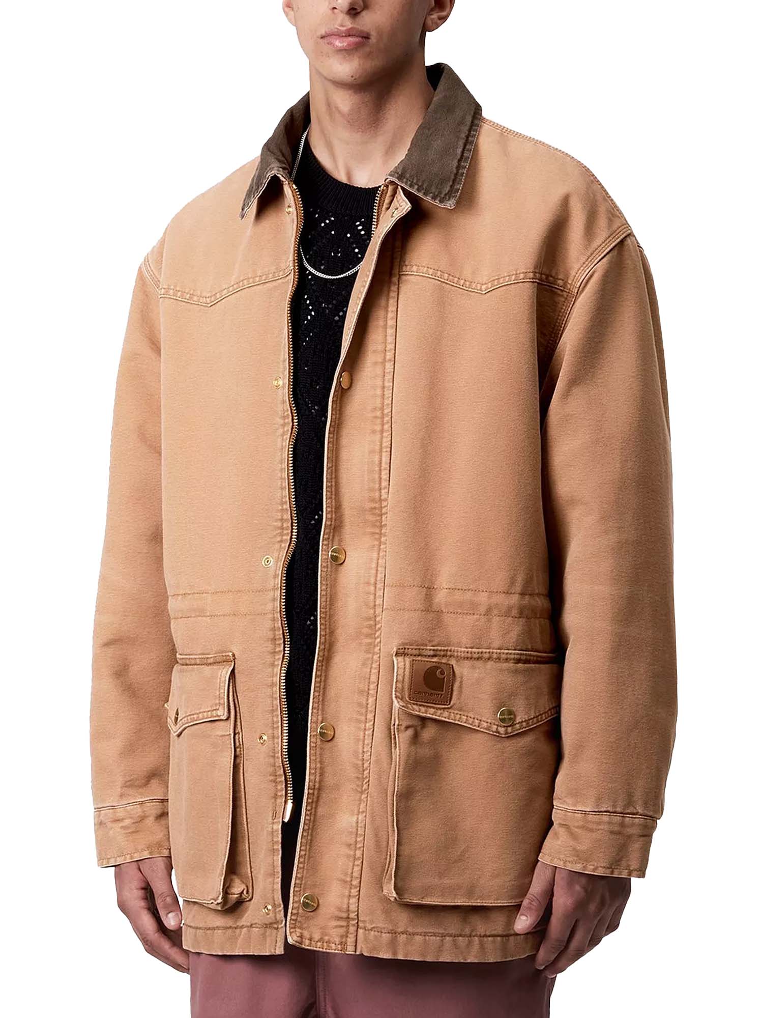 Carhartt Wip OG Santa Fe Coat Marrone