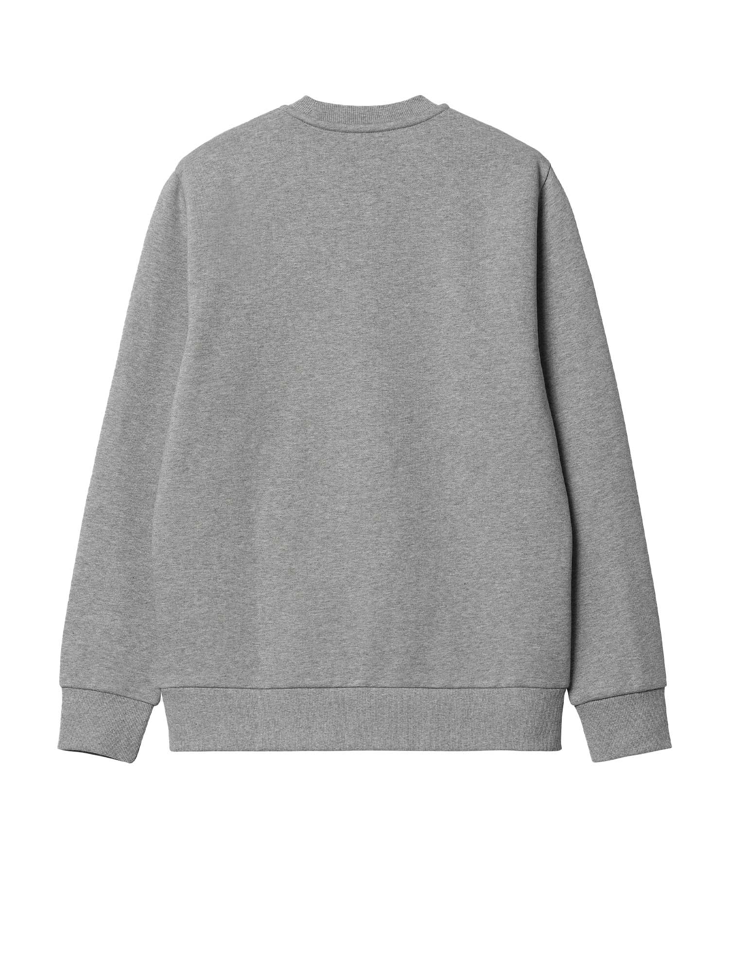 Carhartt Wip Script Embroidery Sweatshirt Grigio