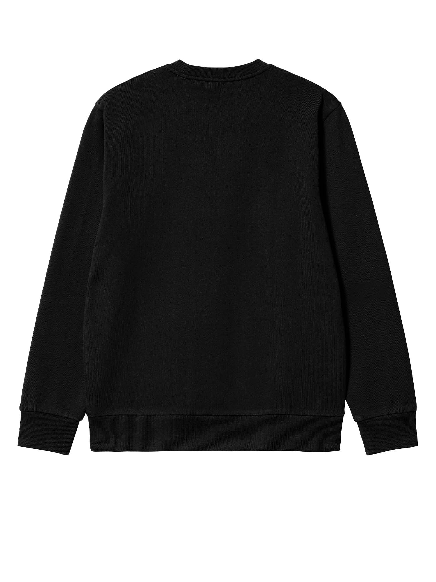 Carhartt Wip Script Embroidery Sweatshirt Nero