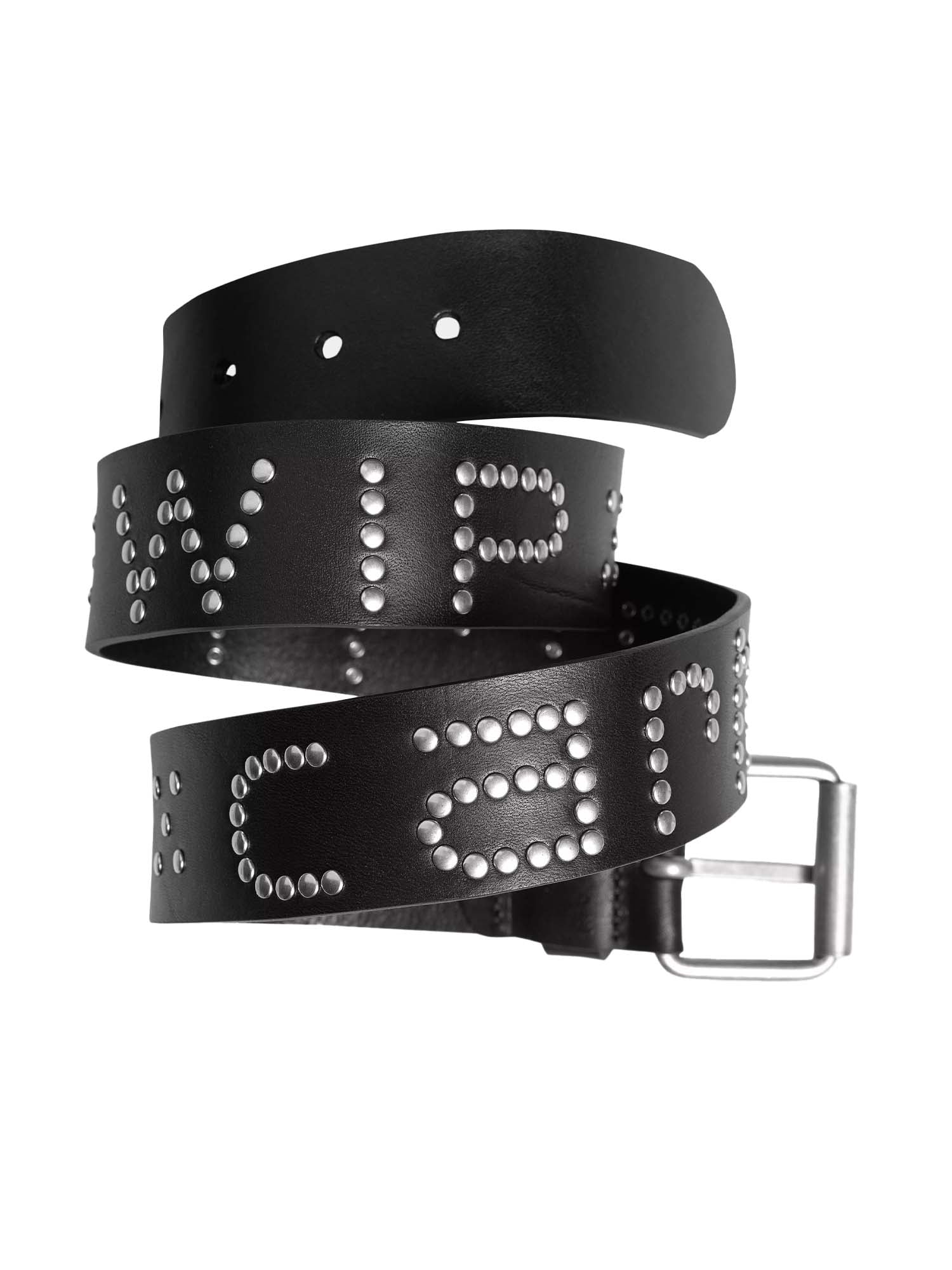 Carhartt Wip Script Studs Belt Nero