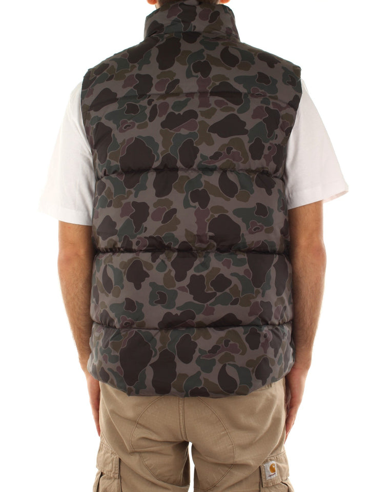 Carhartt Wip Springfield Vest Camo Grigio