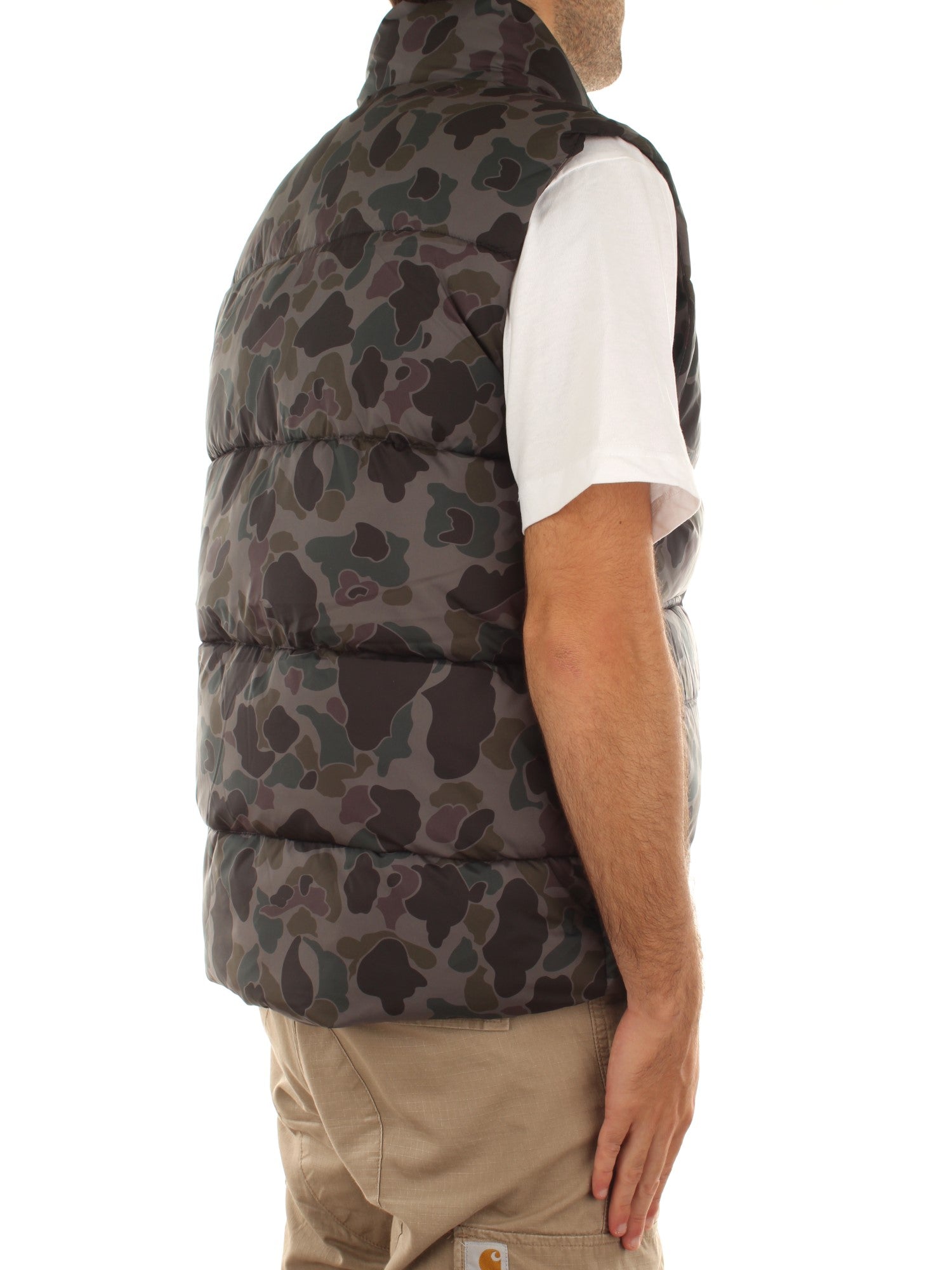 Carhartt Wip Springfield Vest Camo Grigio