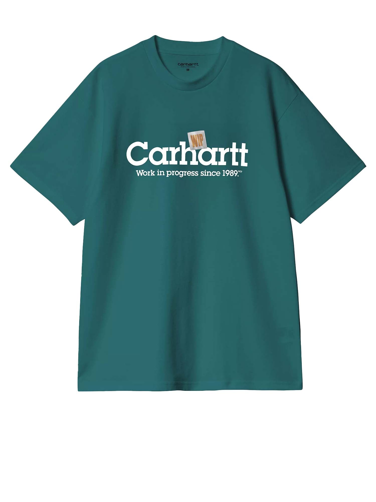 Carhartt Wip S/S American Script T-Shirt Verde