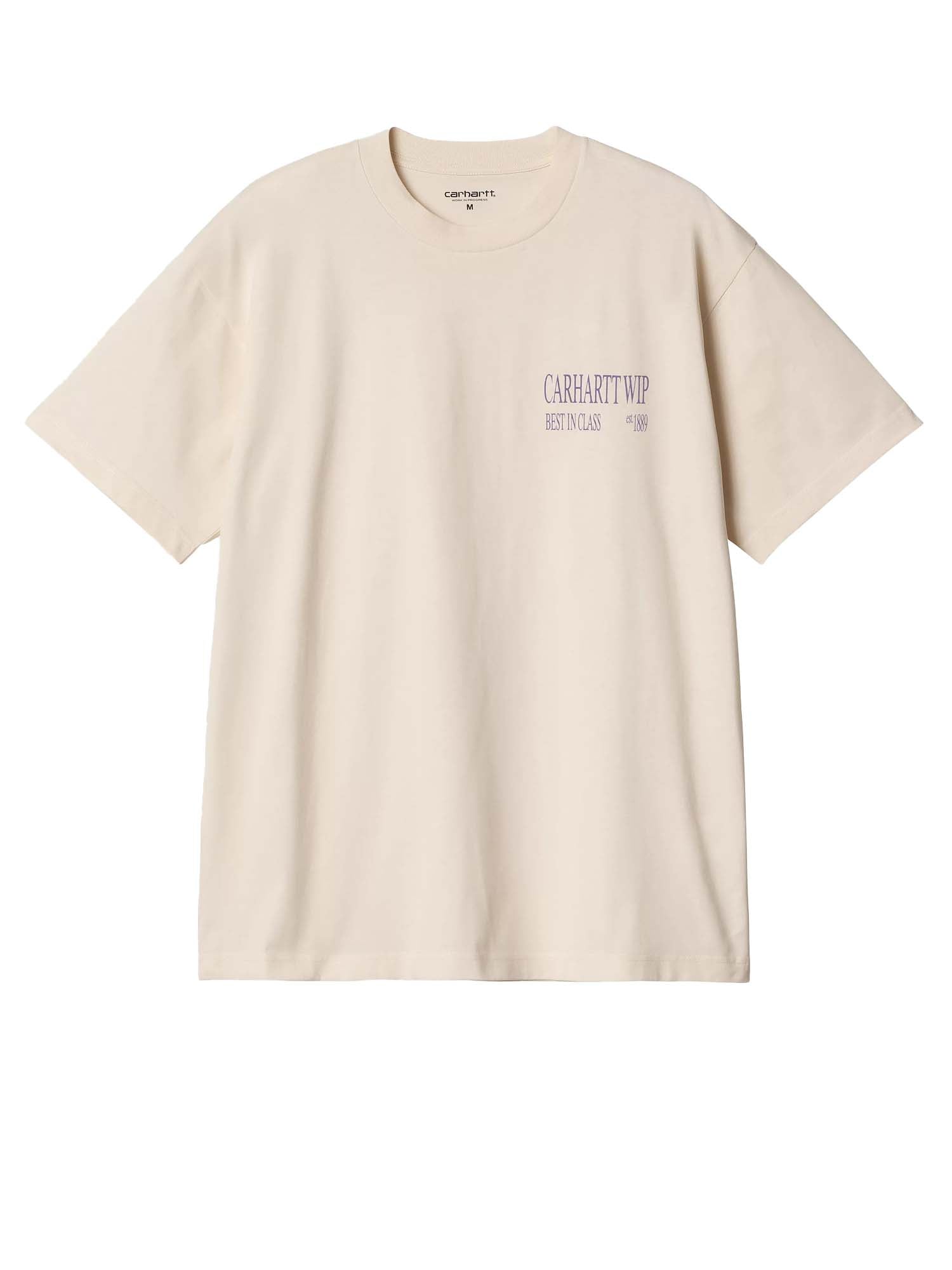 Carhartt Wip S/S Best In Class T-Shirt Bianco