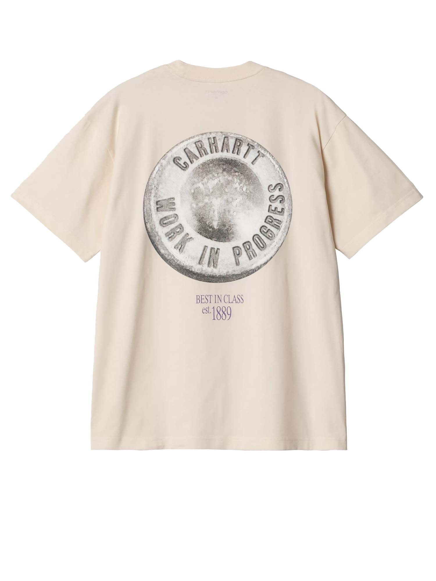 Carhartt Wip S/S Best In Class T-Shirt Bianco