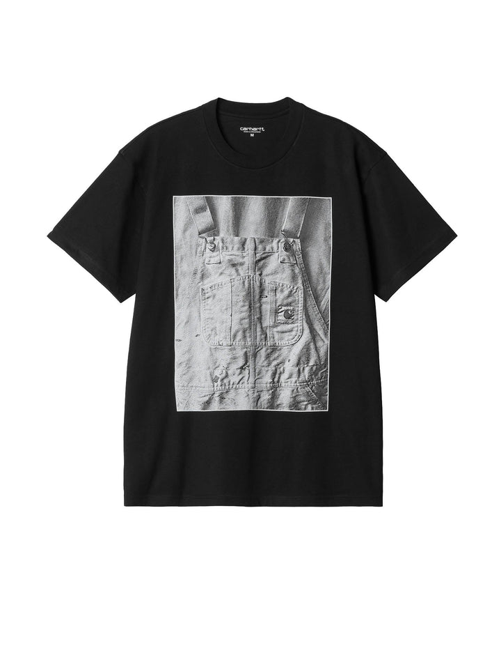 Carhartt Wip S/S BIB Overall T-Shirt Nero