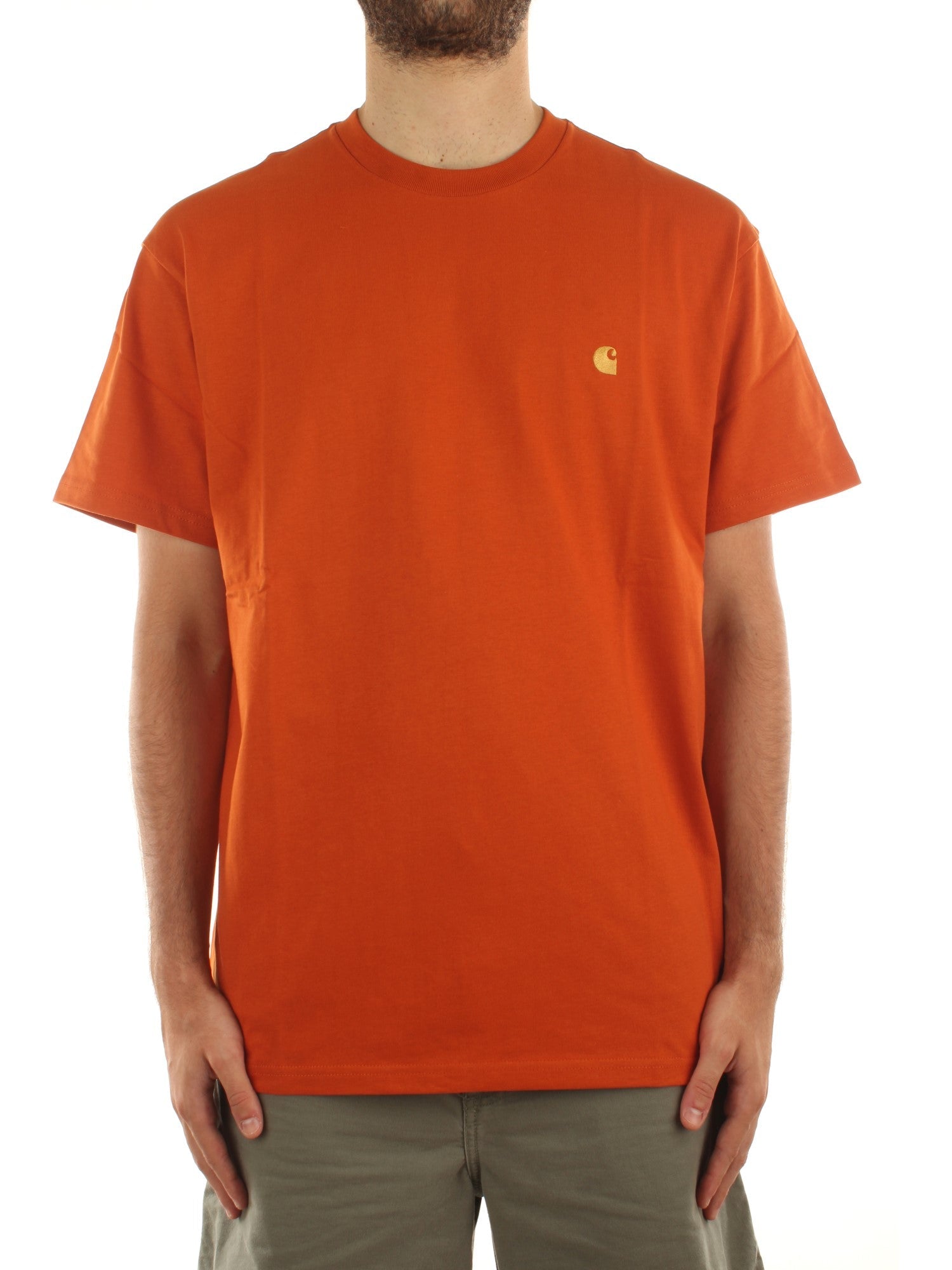 Carhartt Wip S/S Chase T-Shirt Arancione