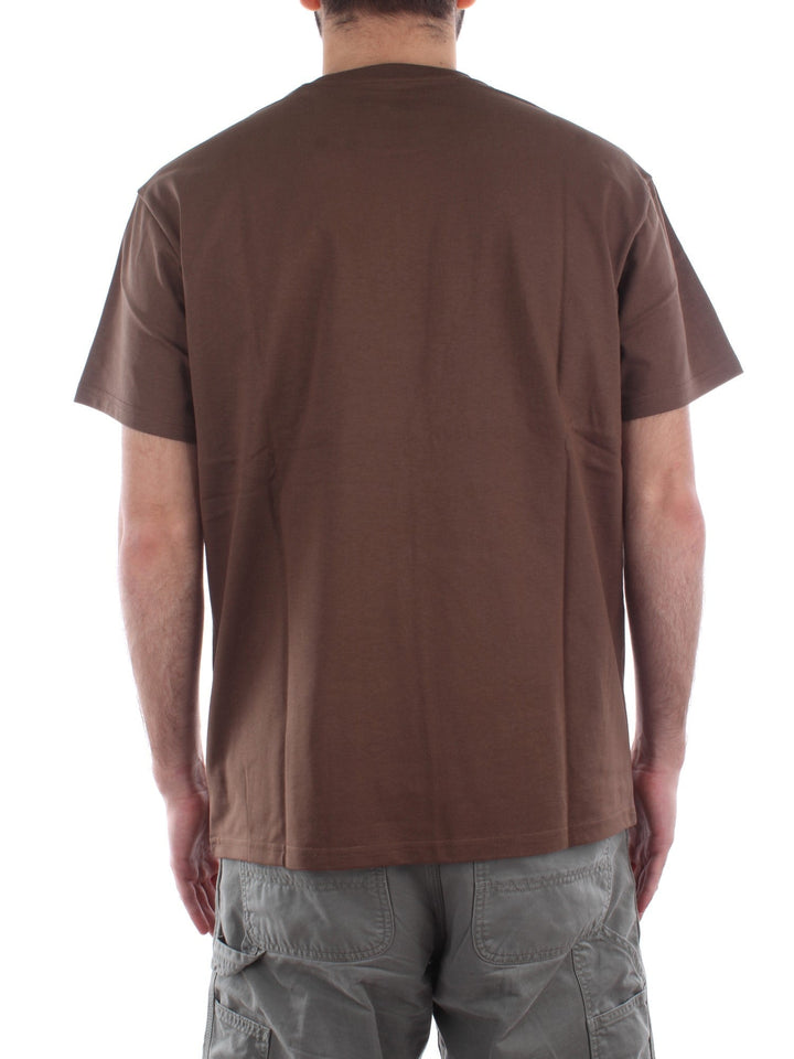 Carhartt Wip S/S Chase T-Shirt Marrone