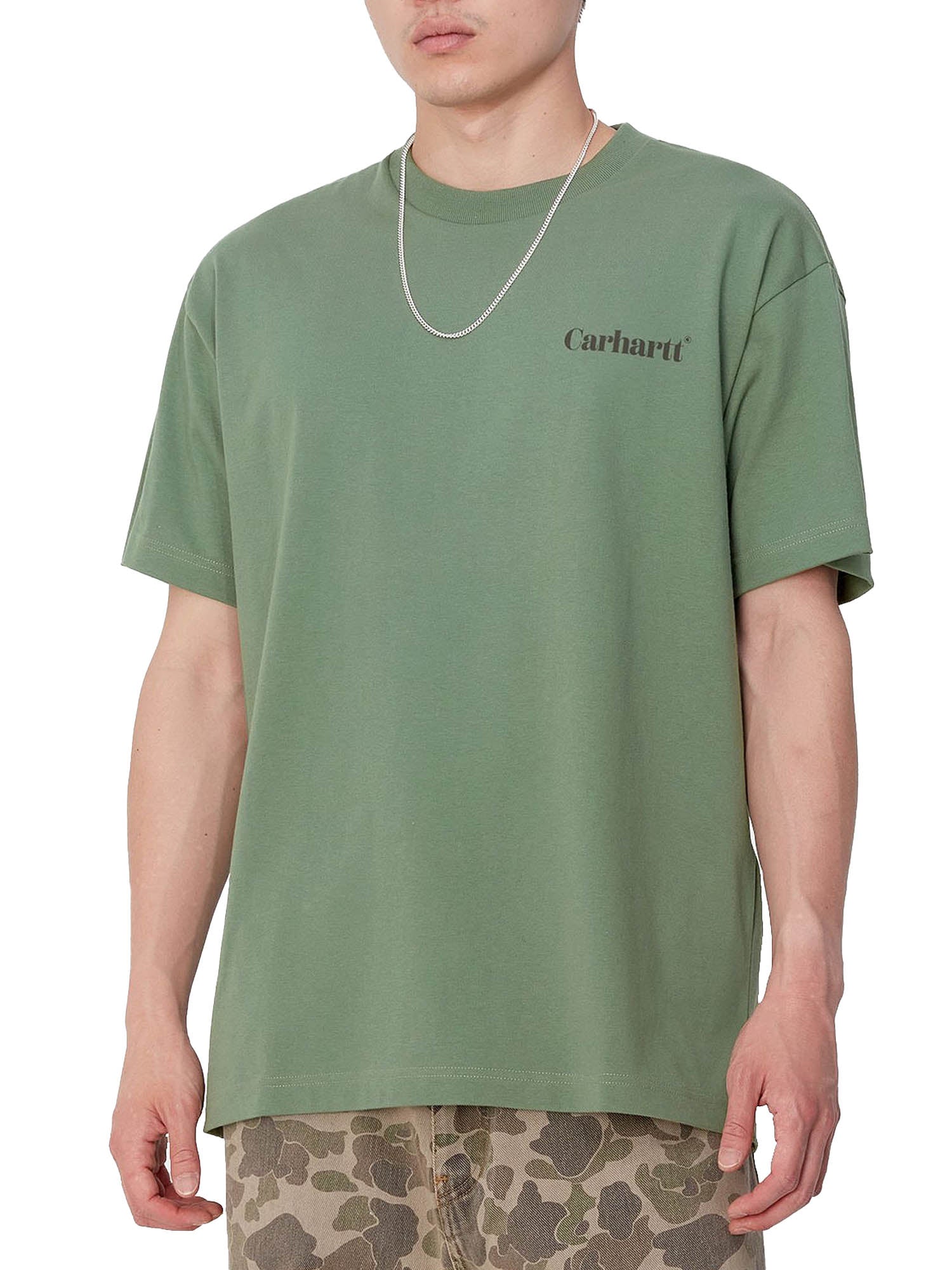 Carhartt Wip S/S Fold Duck T-Shirt Verde