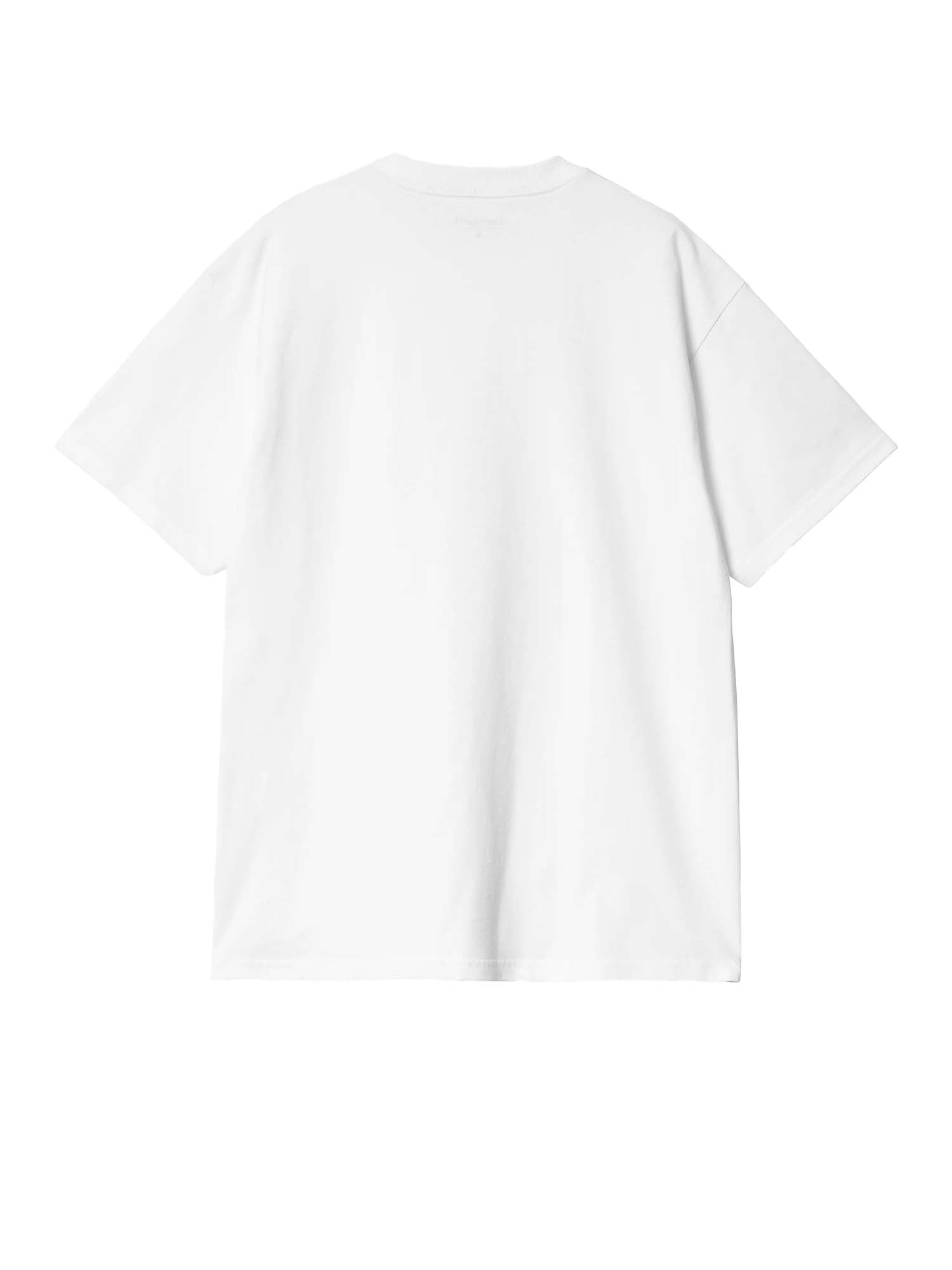 Carhartt Wip S/S Fragments Pocket T-Shirt Bianco