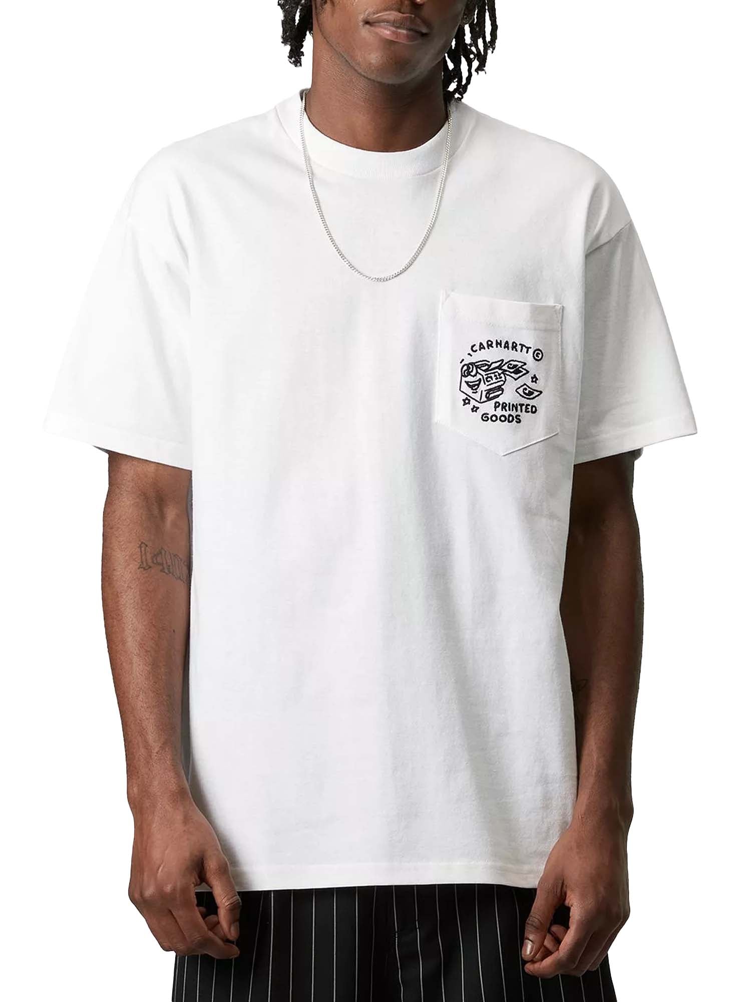 S/S Fragments Pocket T-Shirt