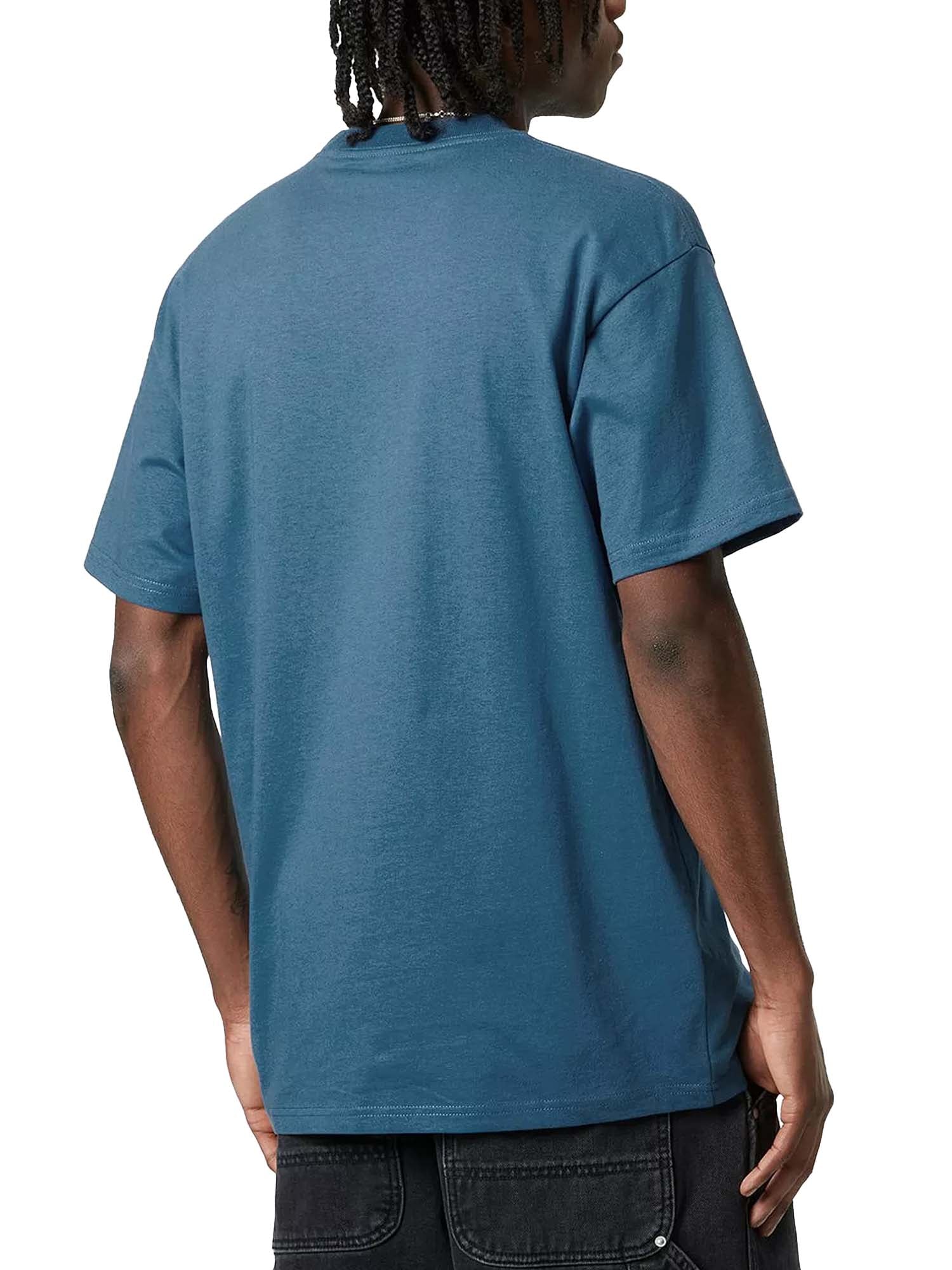 Carhartt Wip S/S Fragments Pocket T-Shirt Blu