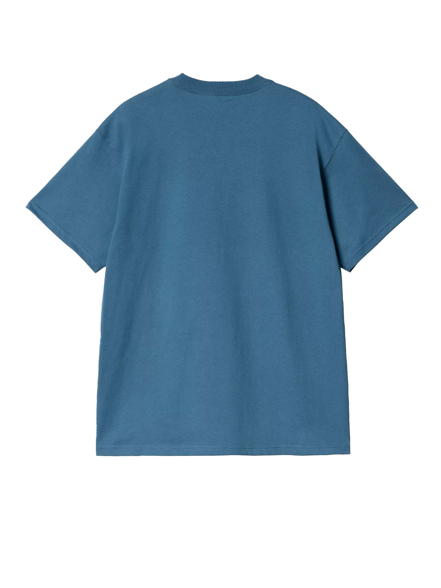 Carhartt Wip S/S Fragments Pocket T-Shirt Blu