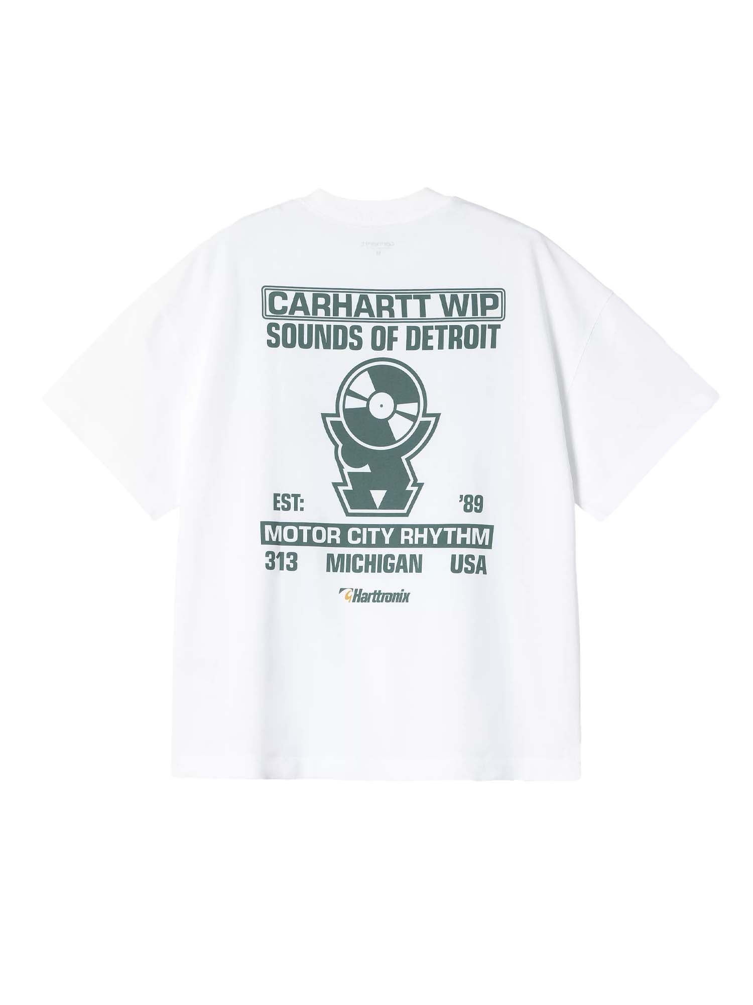 Carhartt Wip S/S Harttronix T-Shirt Bianco