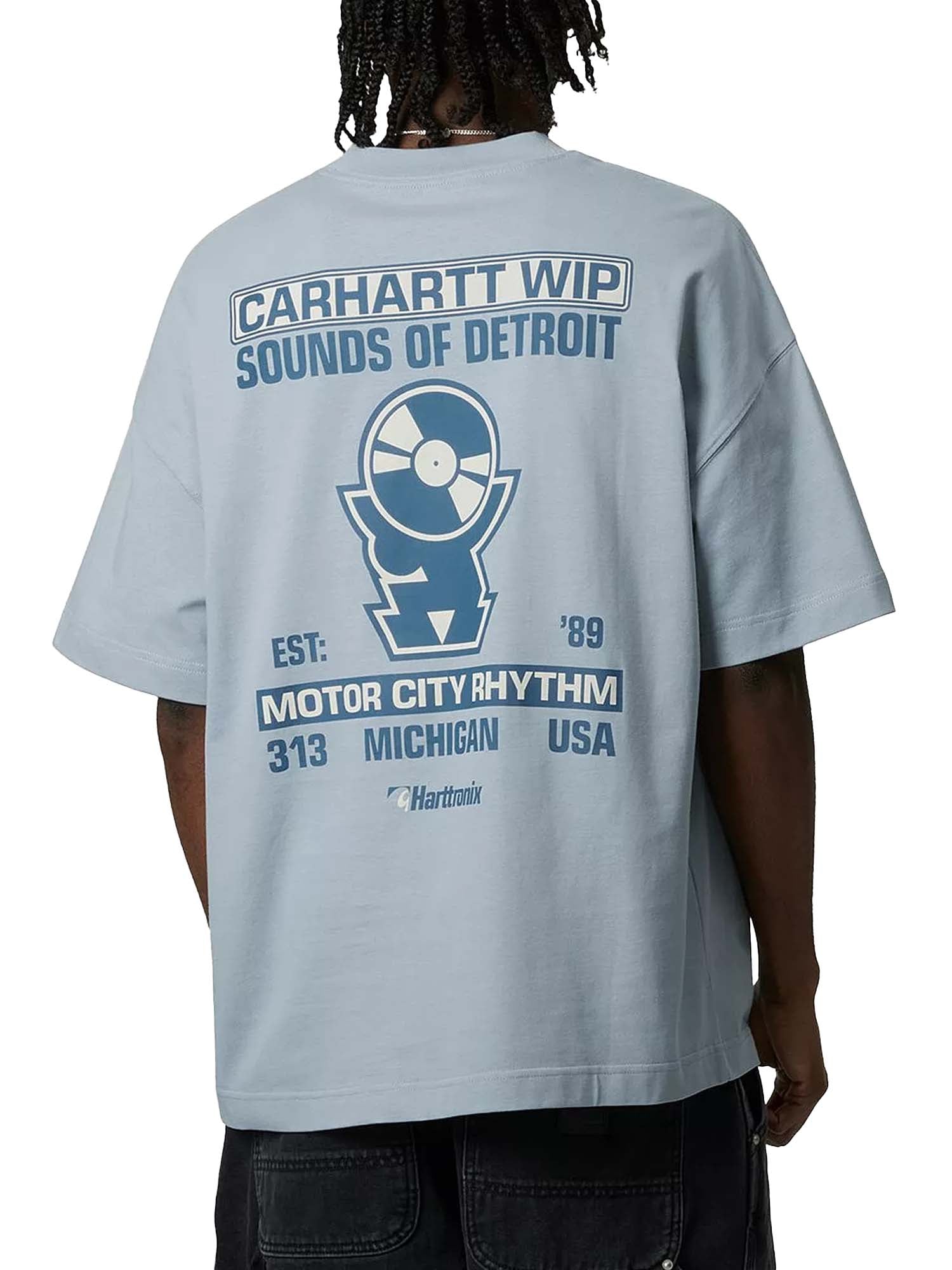 Carhartt Wip S/S Harttronix T-Shirt Blu