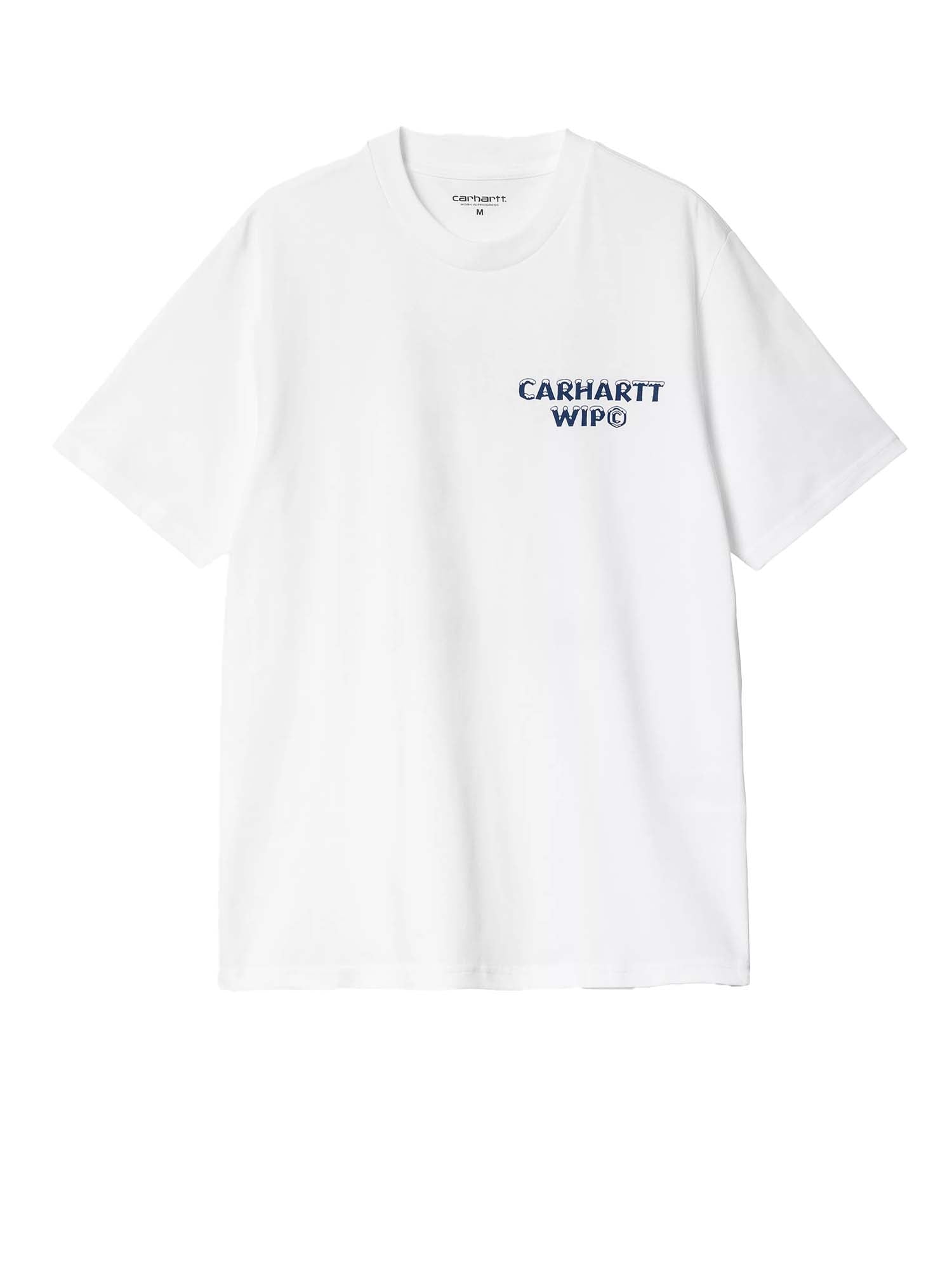 Carhartt Wip S/S Ice T-Shirt Bianco