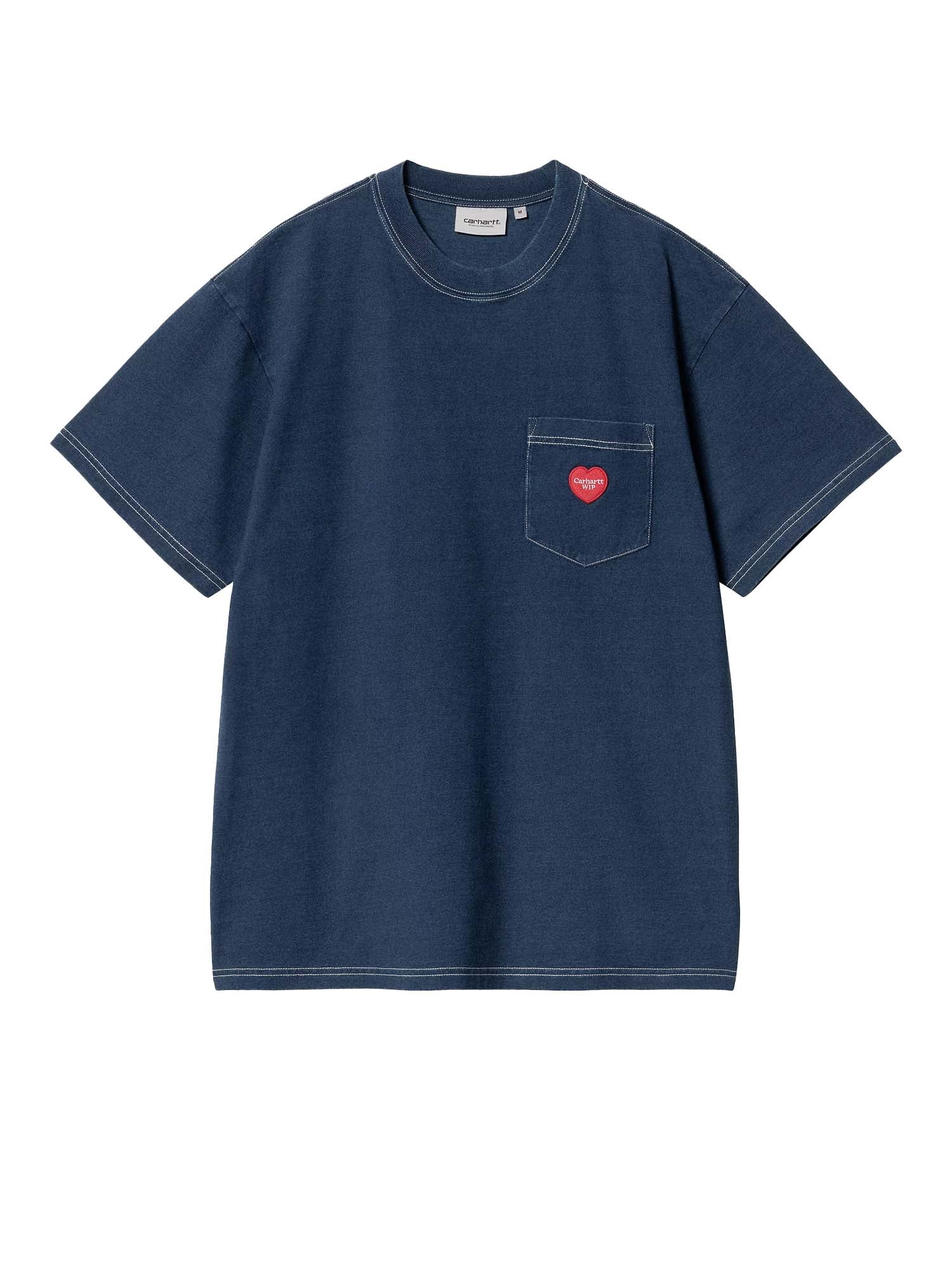 Carhartt Wip S/S Ingo Pocket T-Shirt Blu