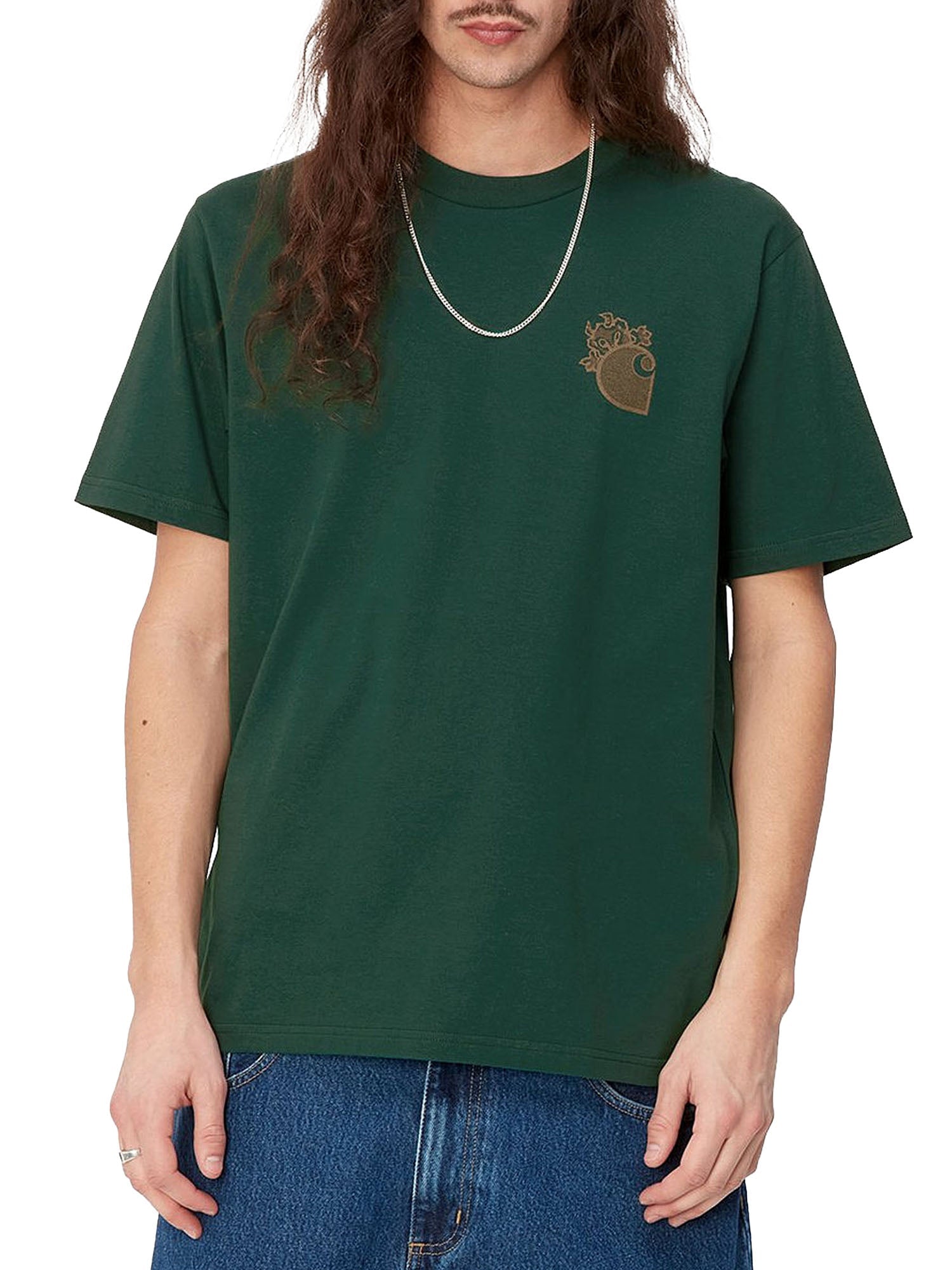 T-SHIRT Verde Carhartt Wip