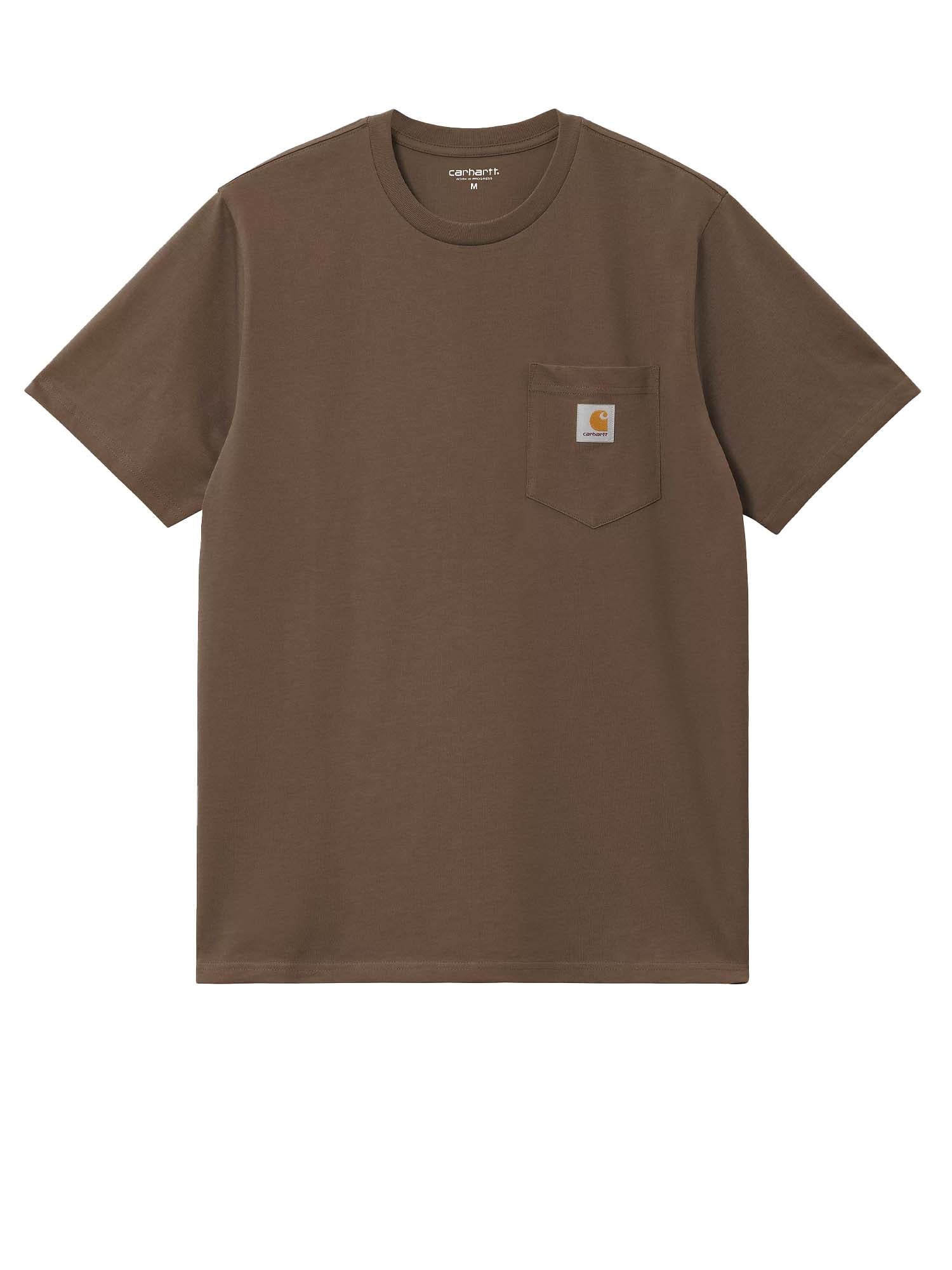 Carhartt Wip S/S Pocket T-Shirt Marrone