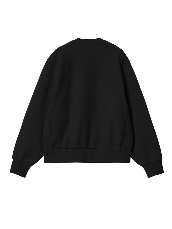 Carhartt Wip W' American Script Sweatshirt Nero