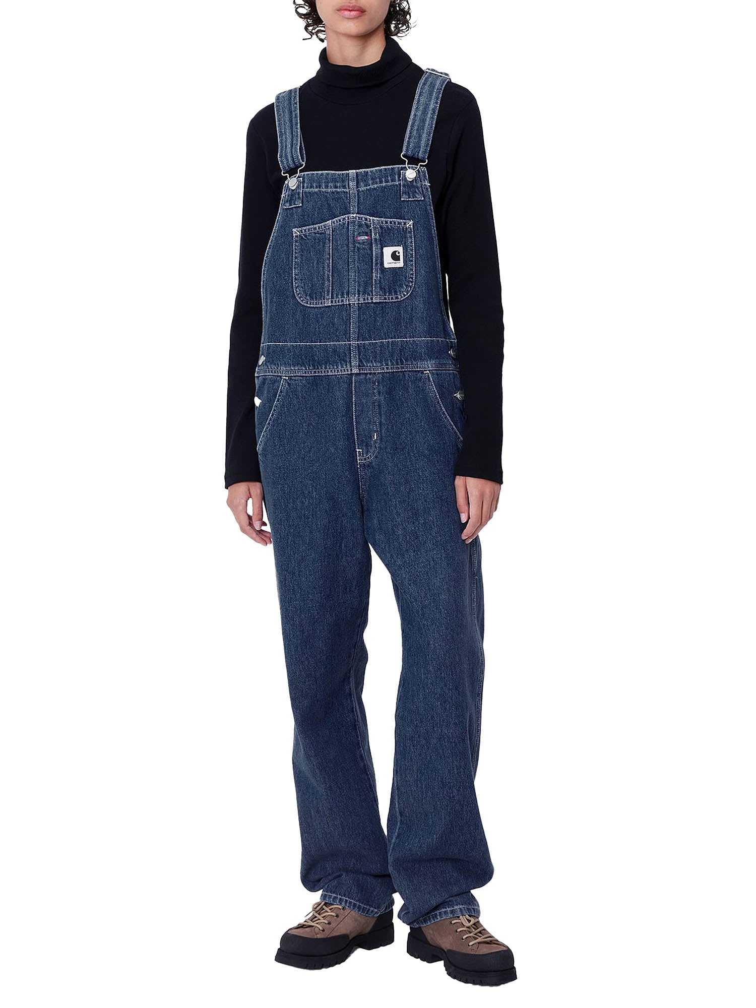 Carhartt Wip W' Bib Overall Straight Blu