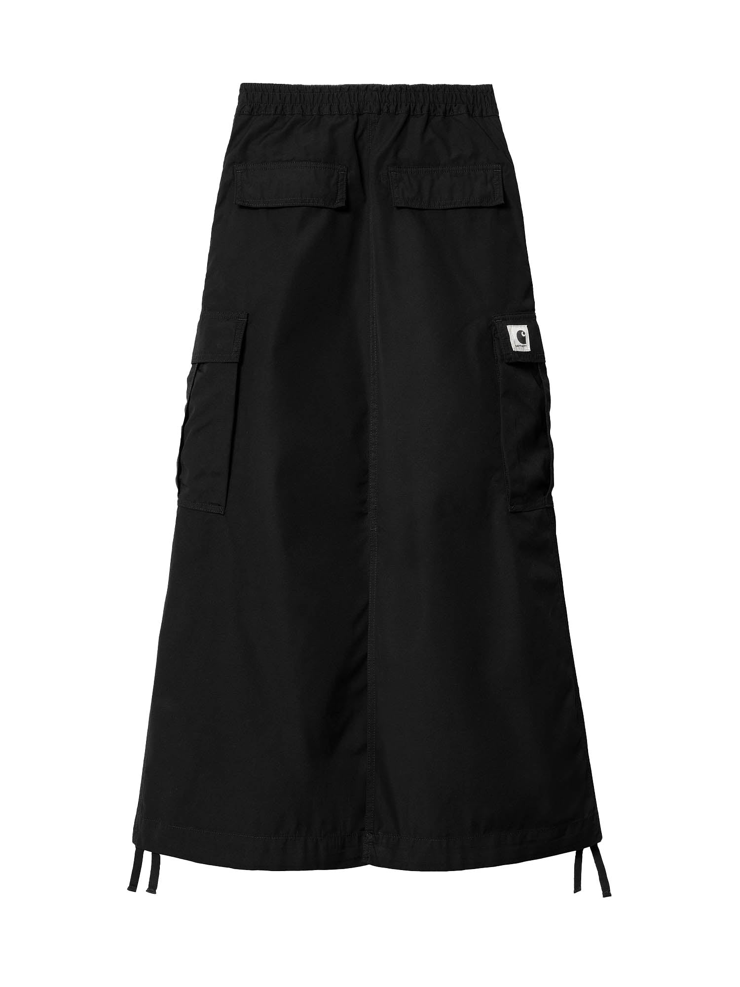 Carhartt Wip W' Cargo Skirt Long Nero