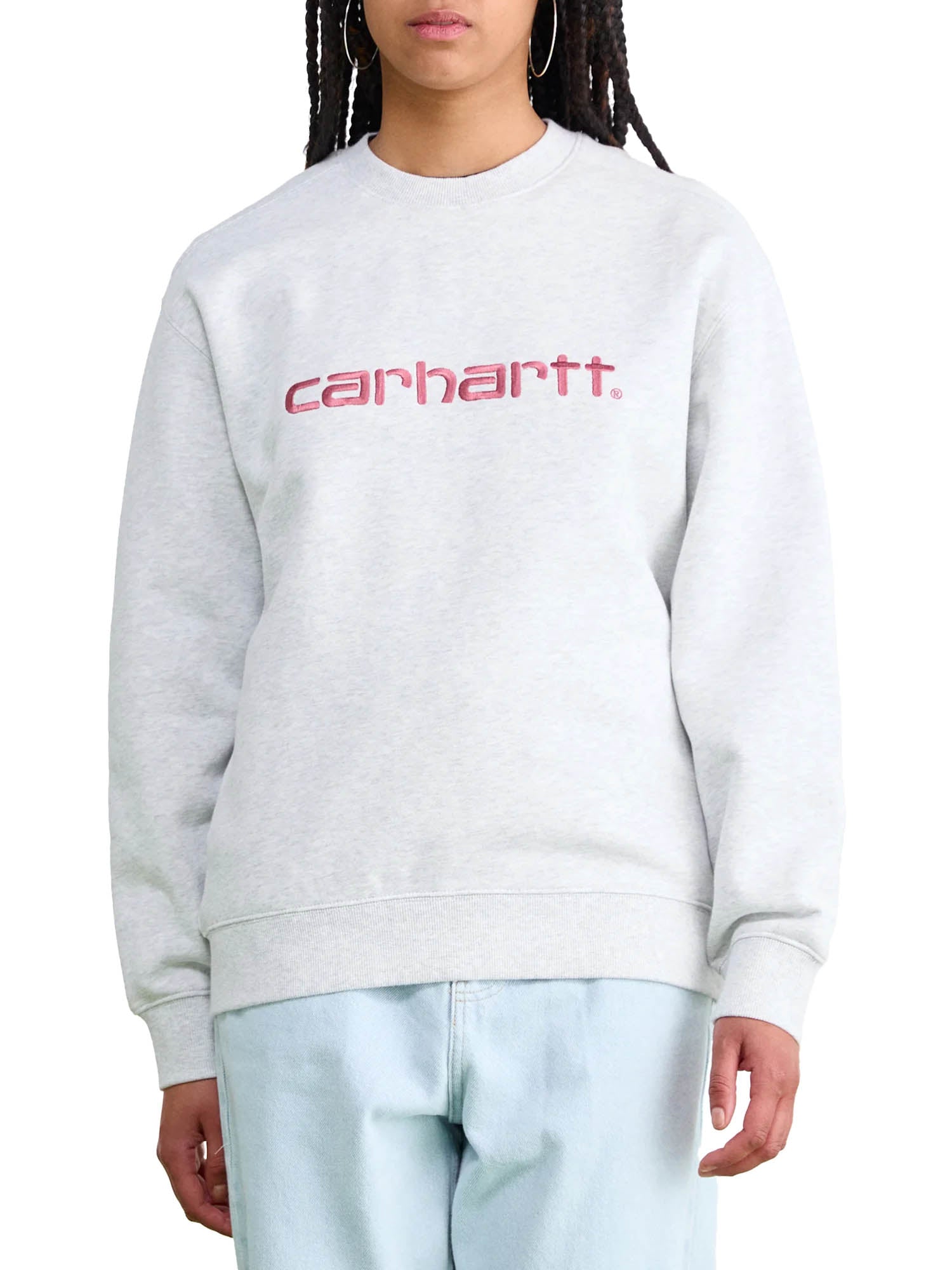 Carhartt Wip W' Carhartt Sweatshirt Grigio