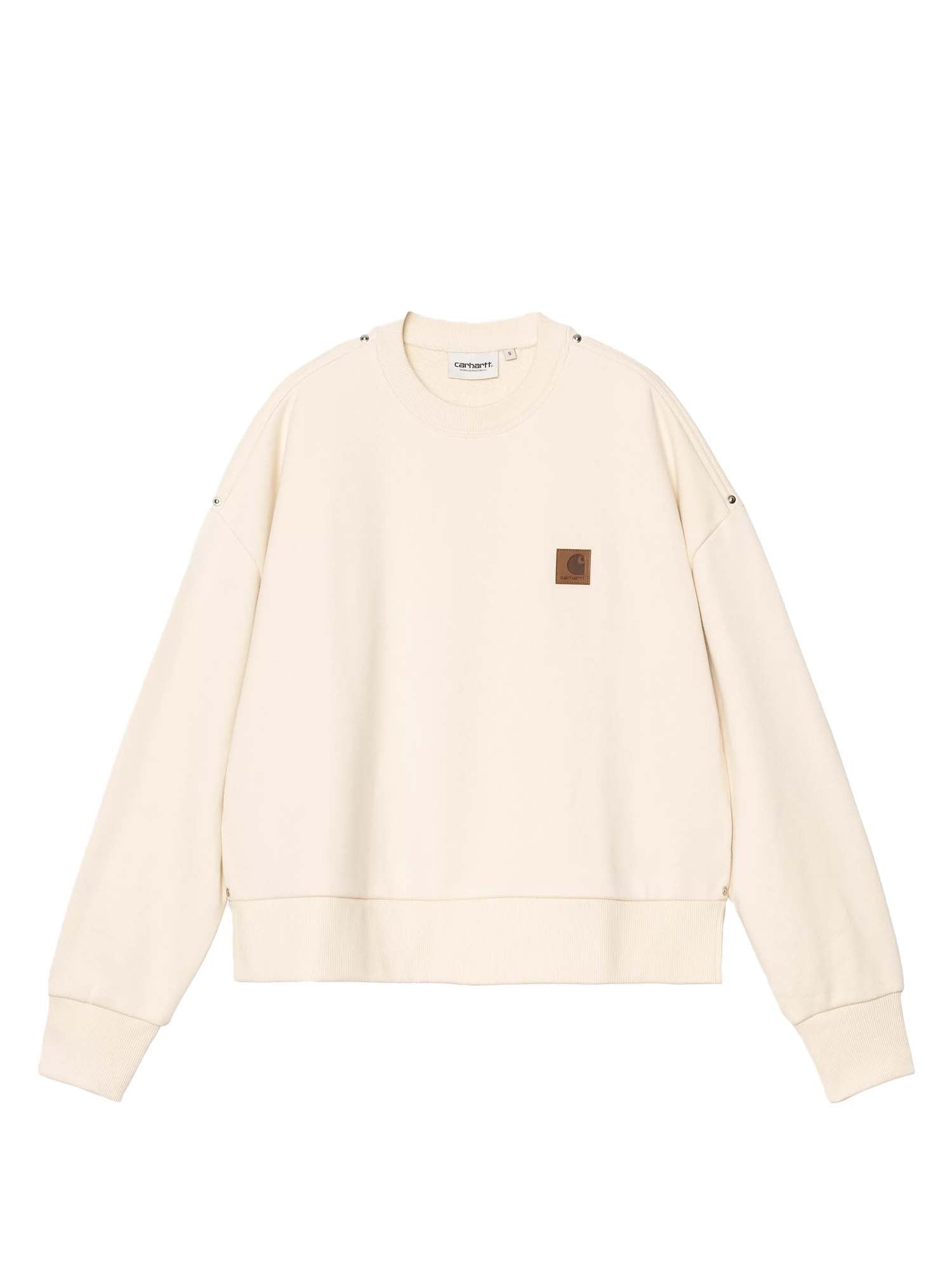 Carhartt Wip W' Eldon Sweat Bianco