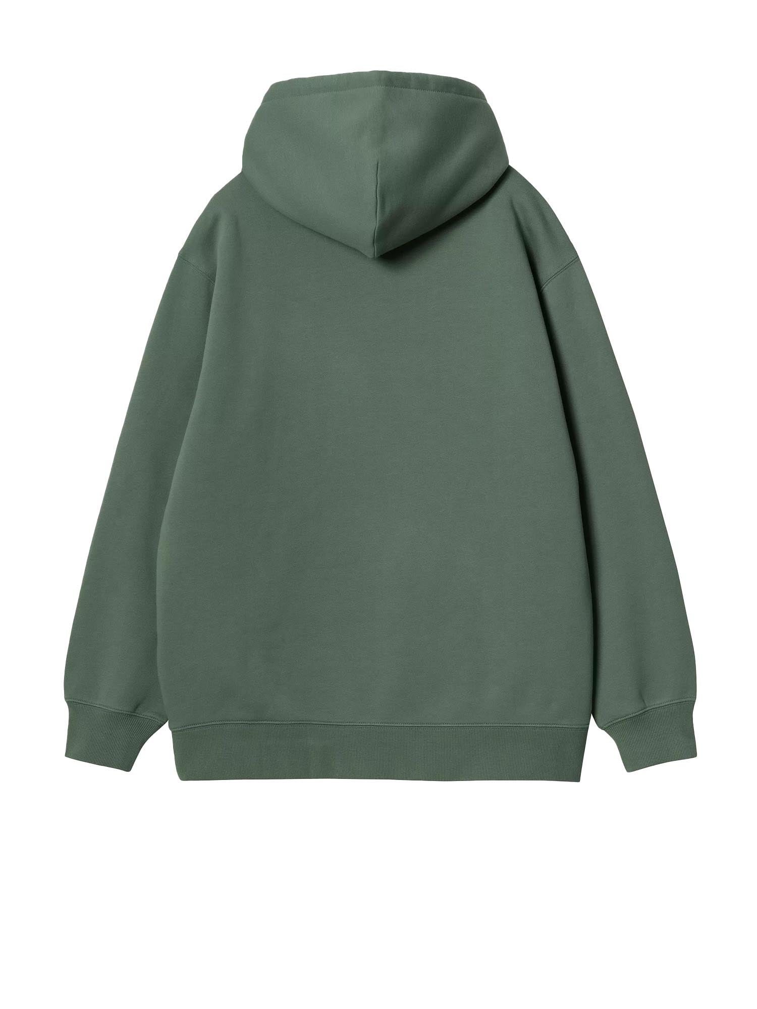 Carhartt Wip W' Hooded Carhartt Sweatshirt Verde