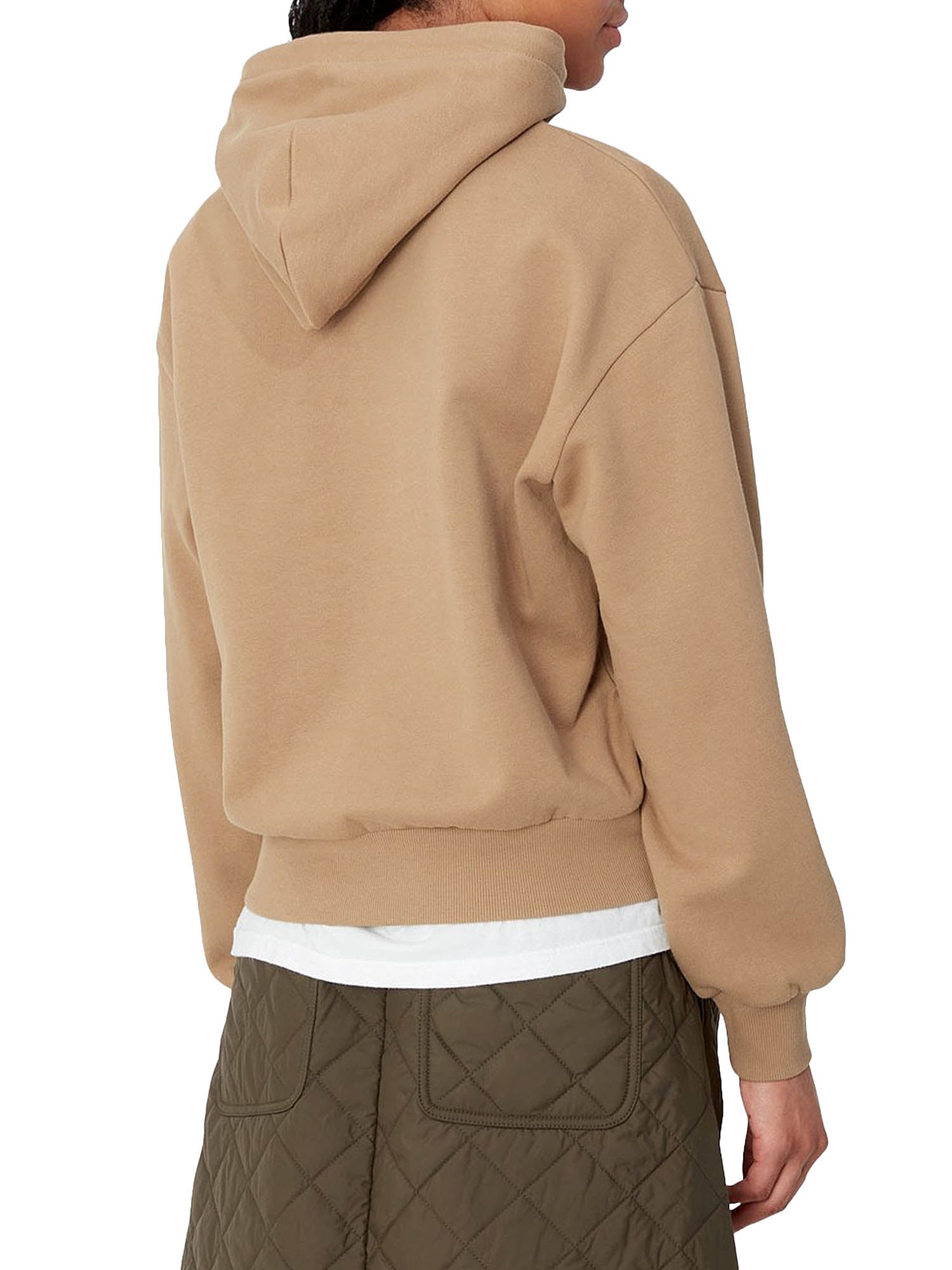 Carhartt Wip W' Hooded Casey Sweatshirt Beige