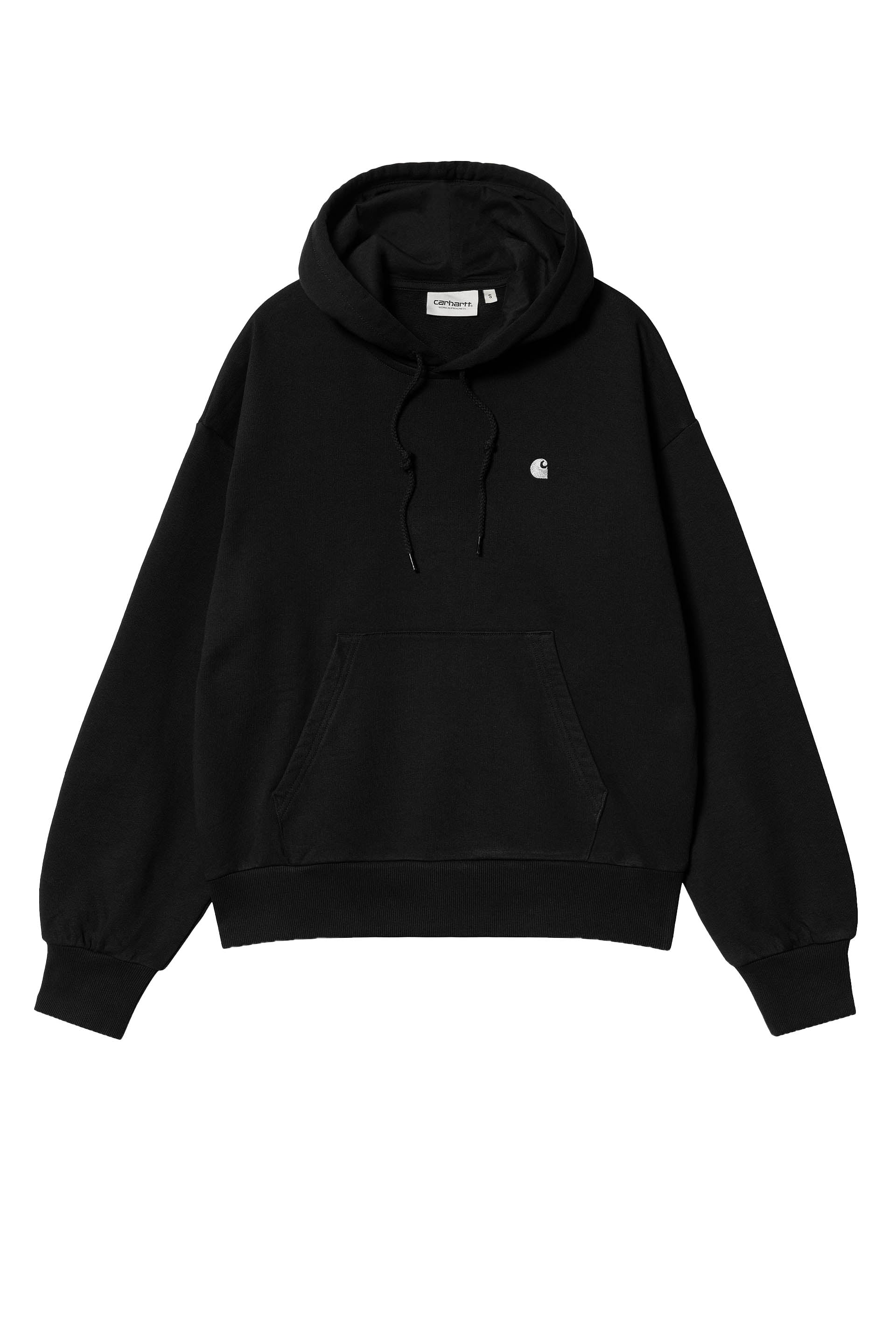 Carhartt Wip W' Hooded Casey Sweatshirt Nero