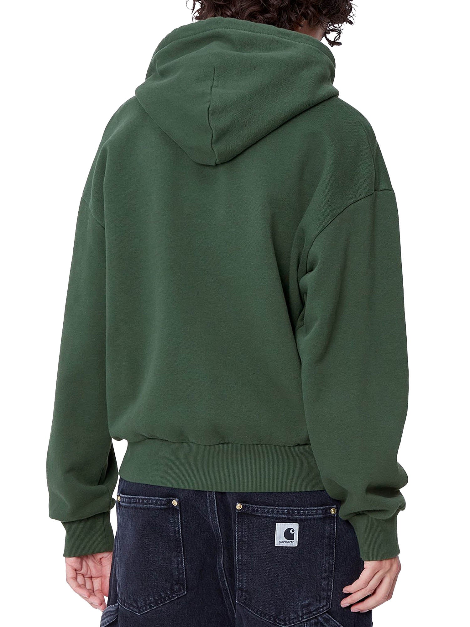 Carhartt Wip W' Hooded Casey Sweatshirt Verde