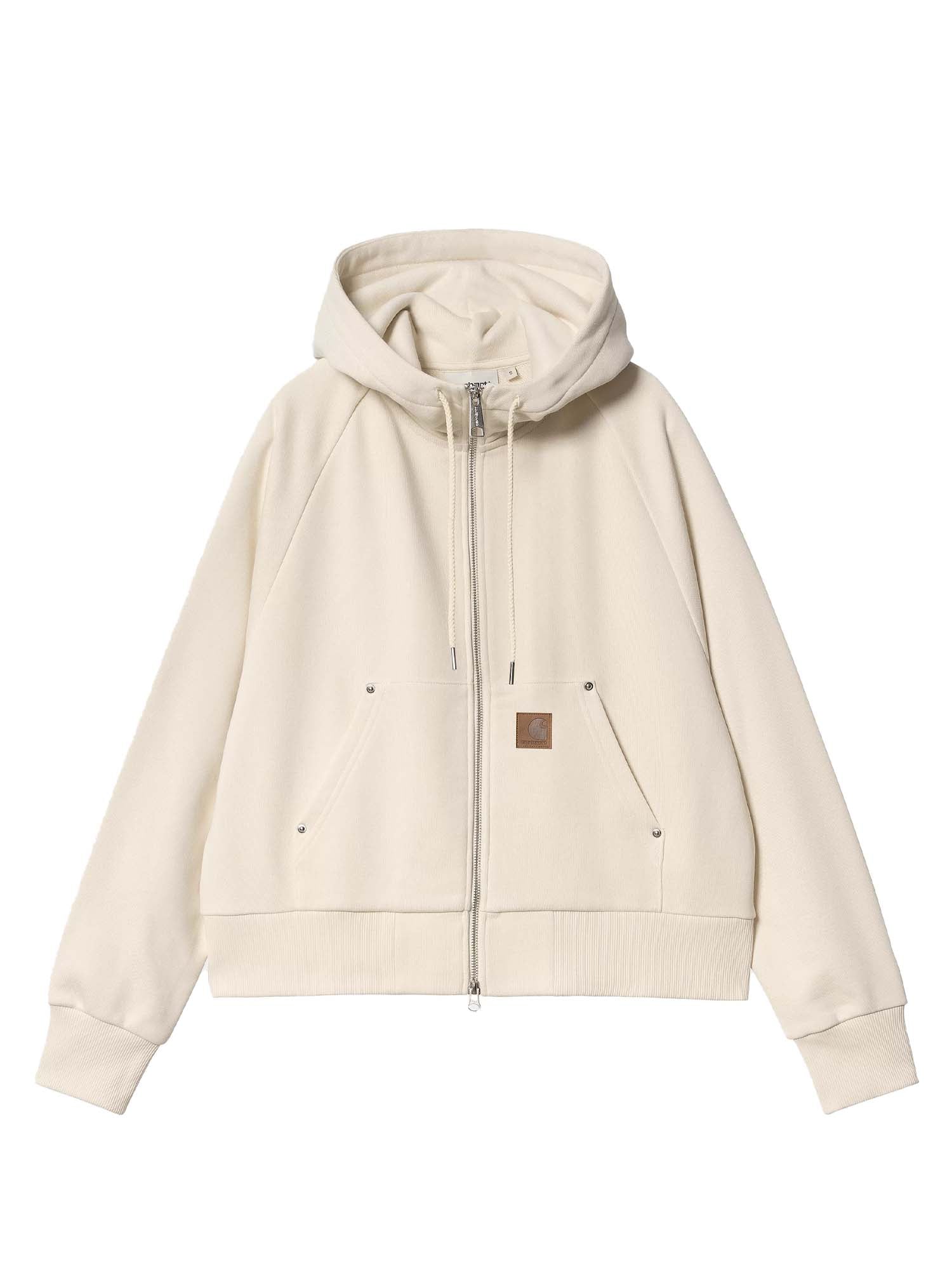 Carhartt Wip W' Hooded Eldon Jacket Bianco